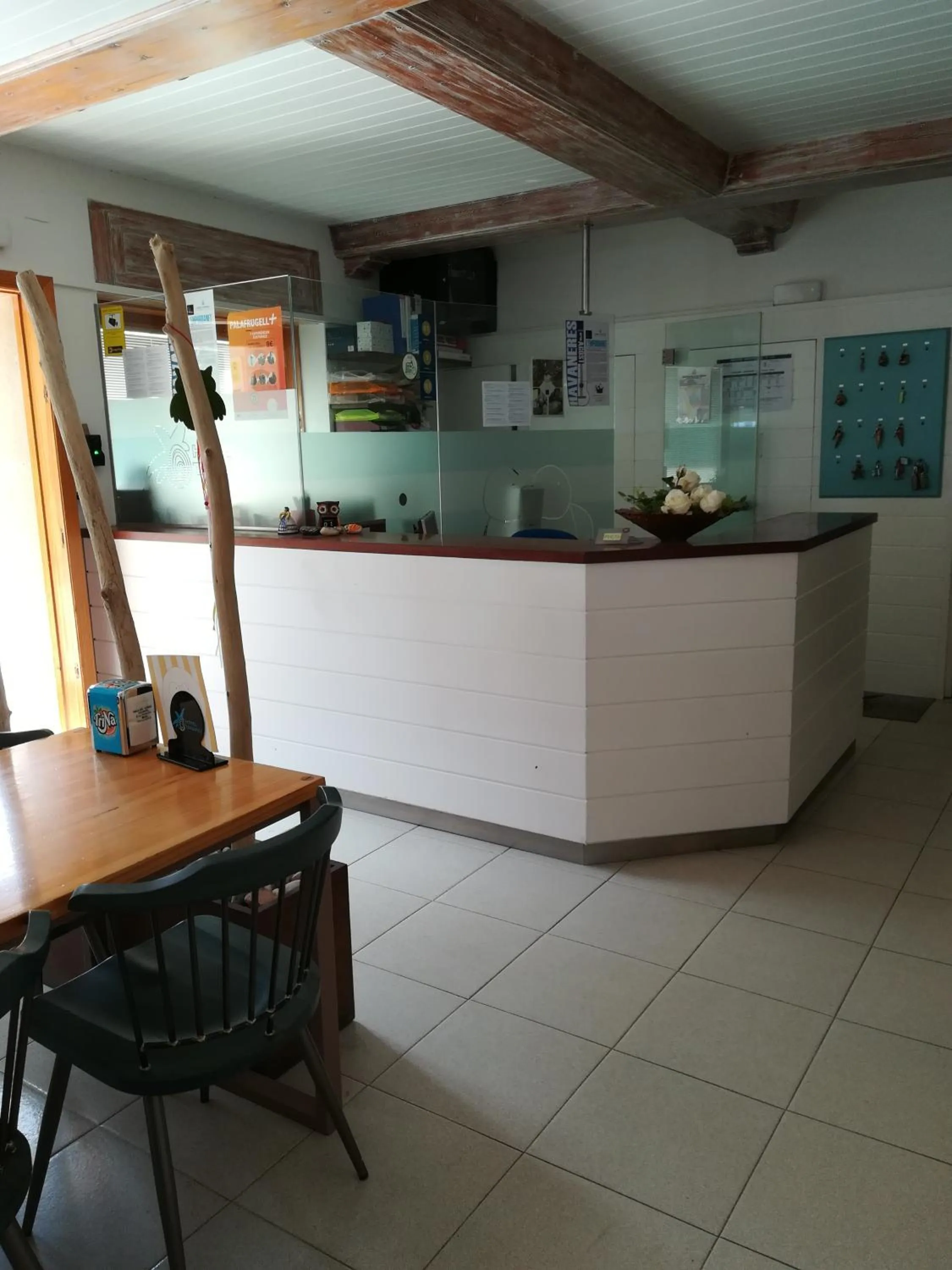 Lobby or reception in Hotel Tamariu