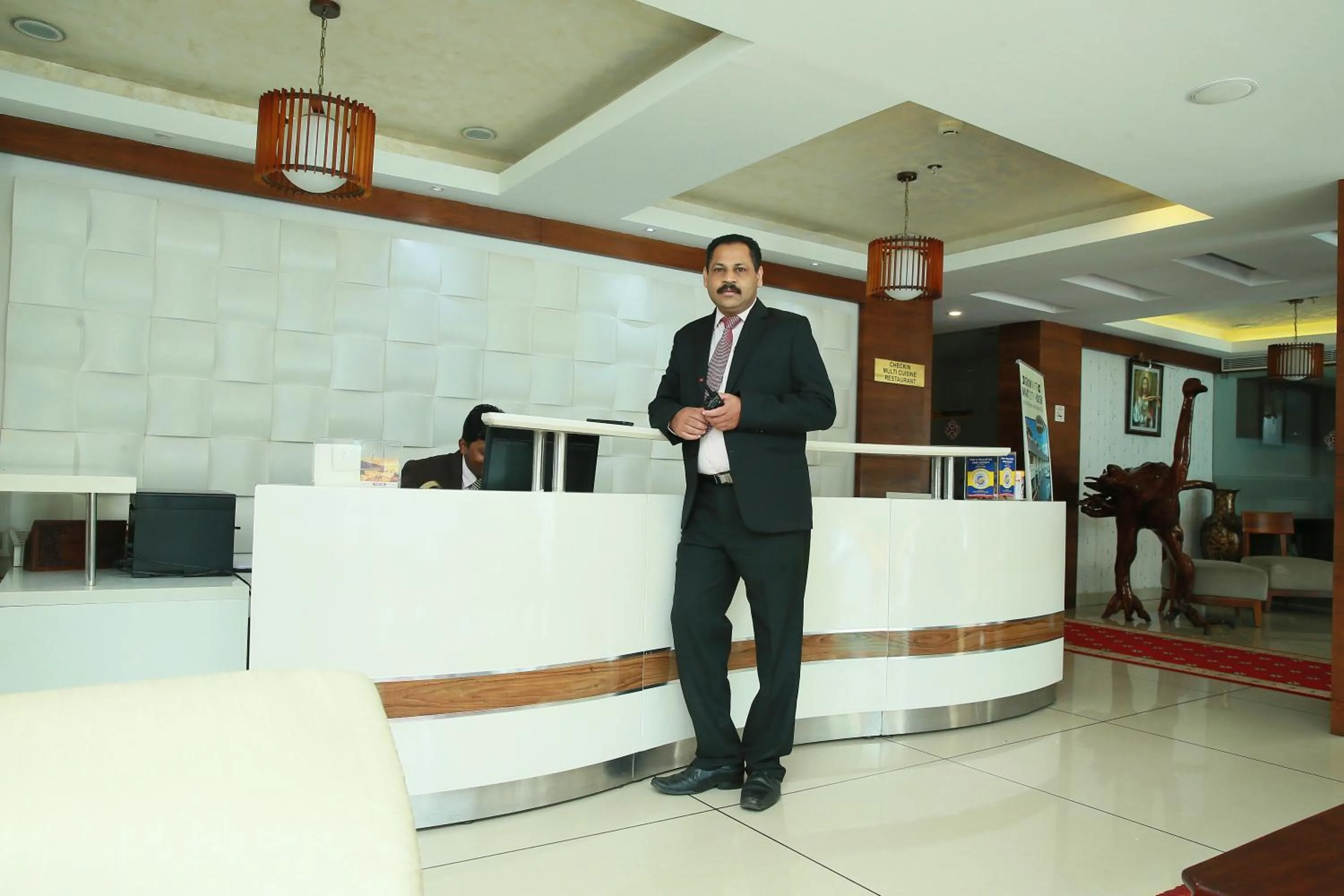 Staff in KGA Elite Continental Hotel