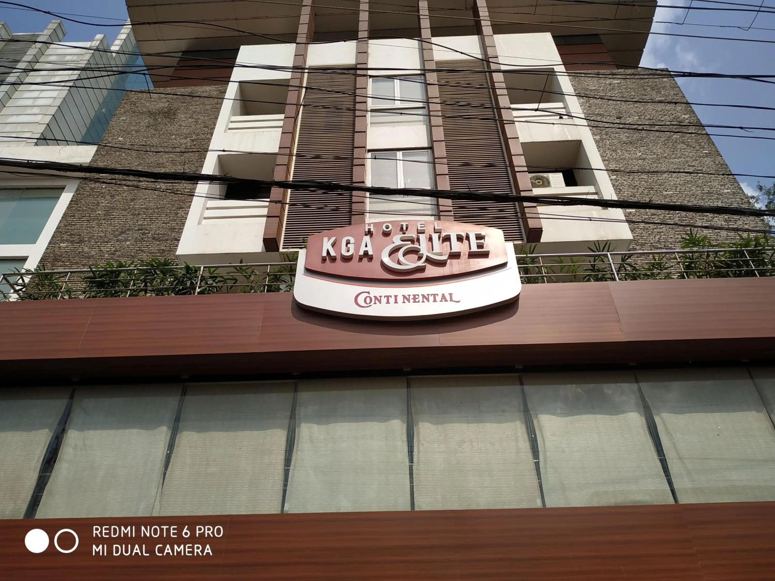 Property building in KGA Elite Continental Hotel