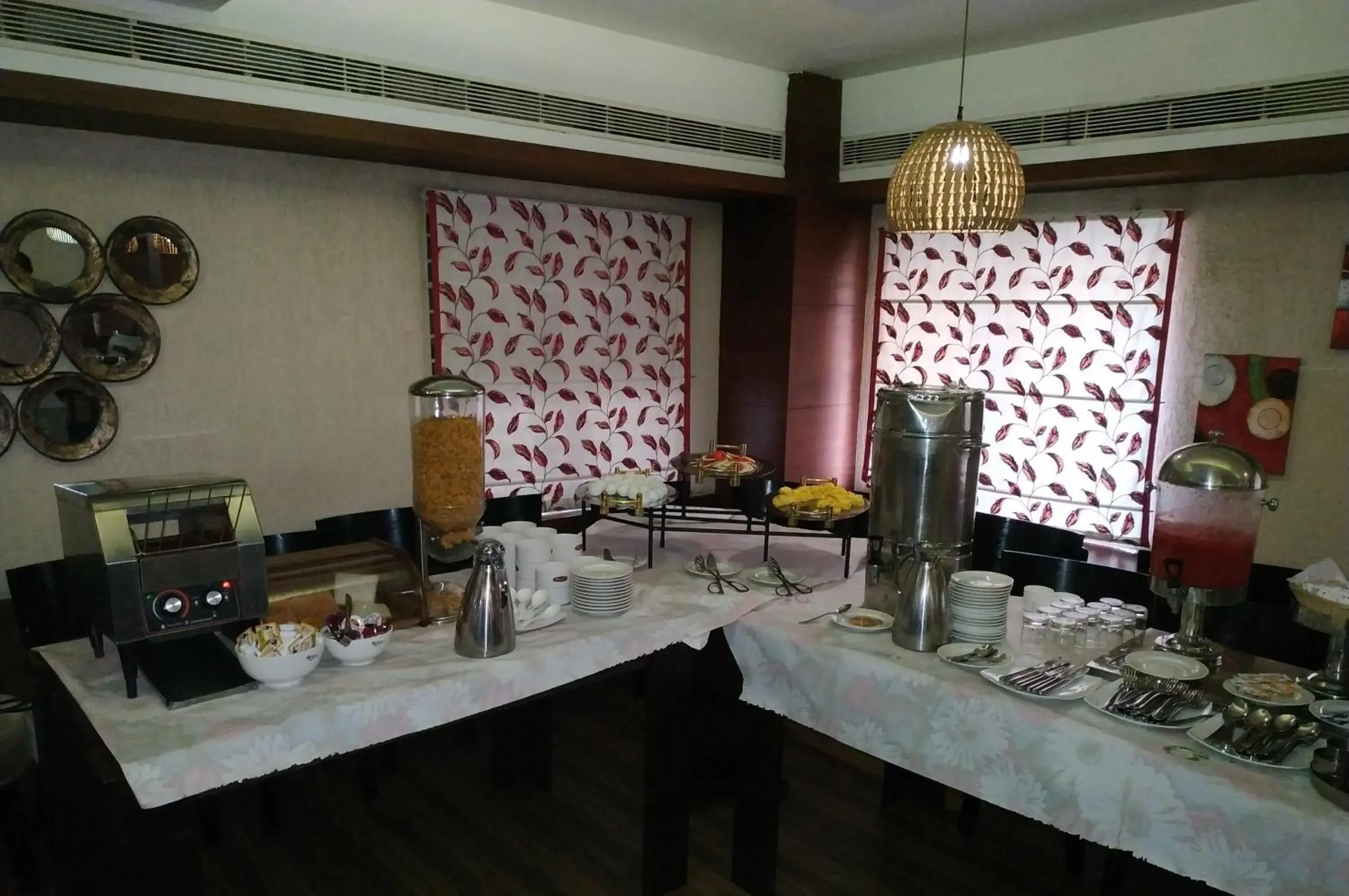 Buffet breakfast in KGA Elite Continental Hotel Buffet breakfast in KGA Elite Continental Hotel