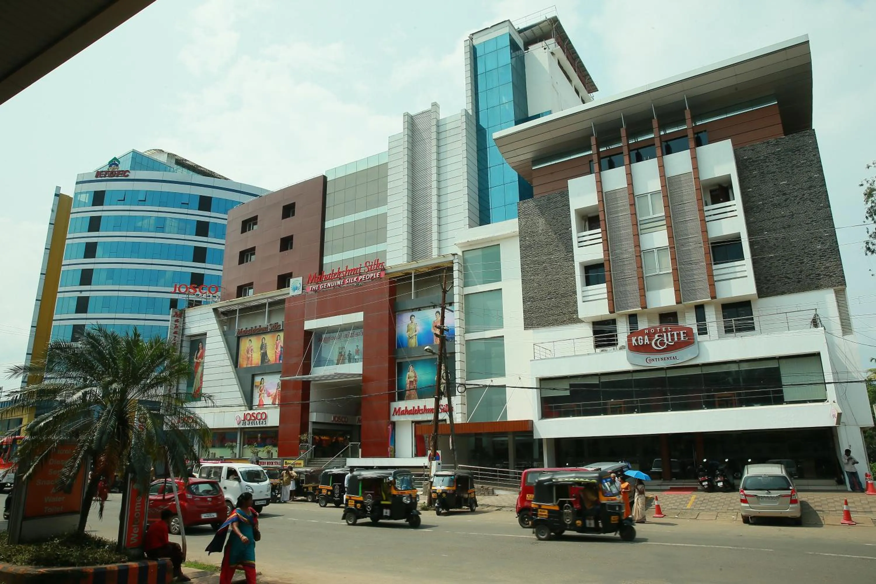 Street view in KGA Elite Continental Hotel