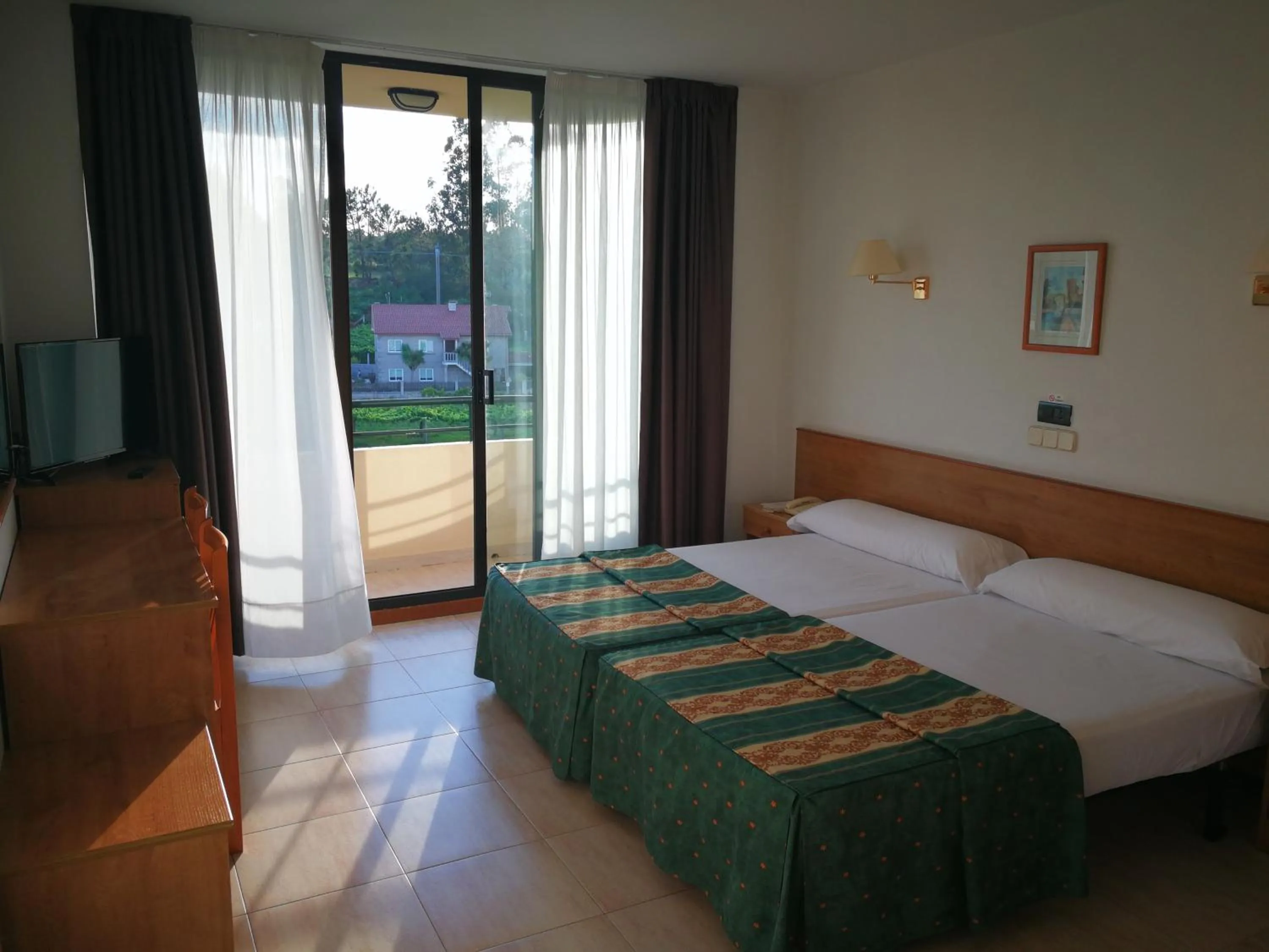 Bed in Hotel Ría Mar