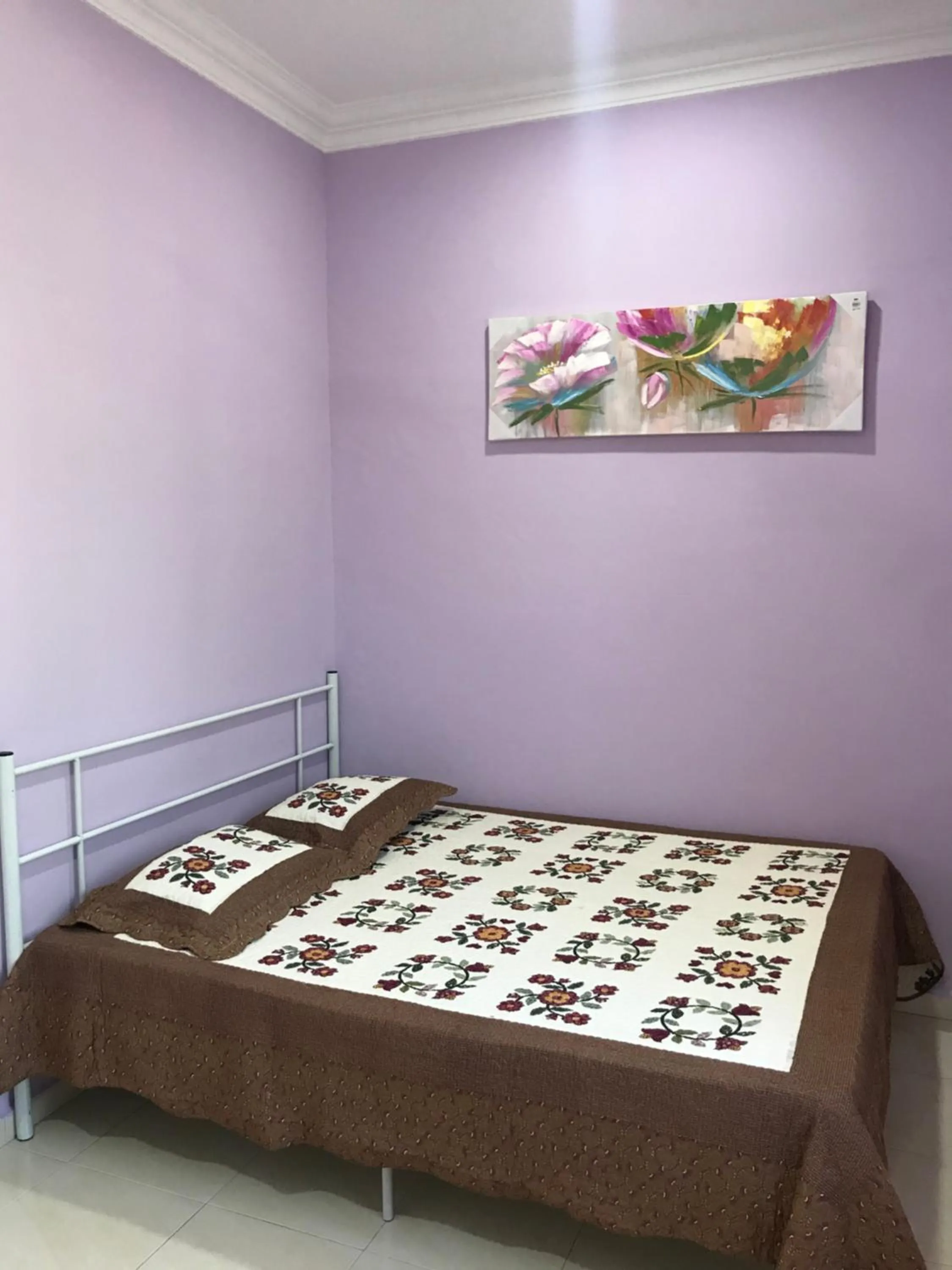 Bed in D'Pantai Homestay Kuala Sg. Baru