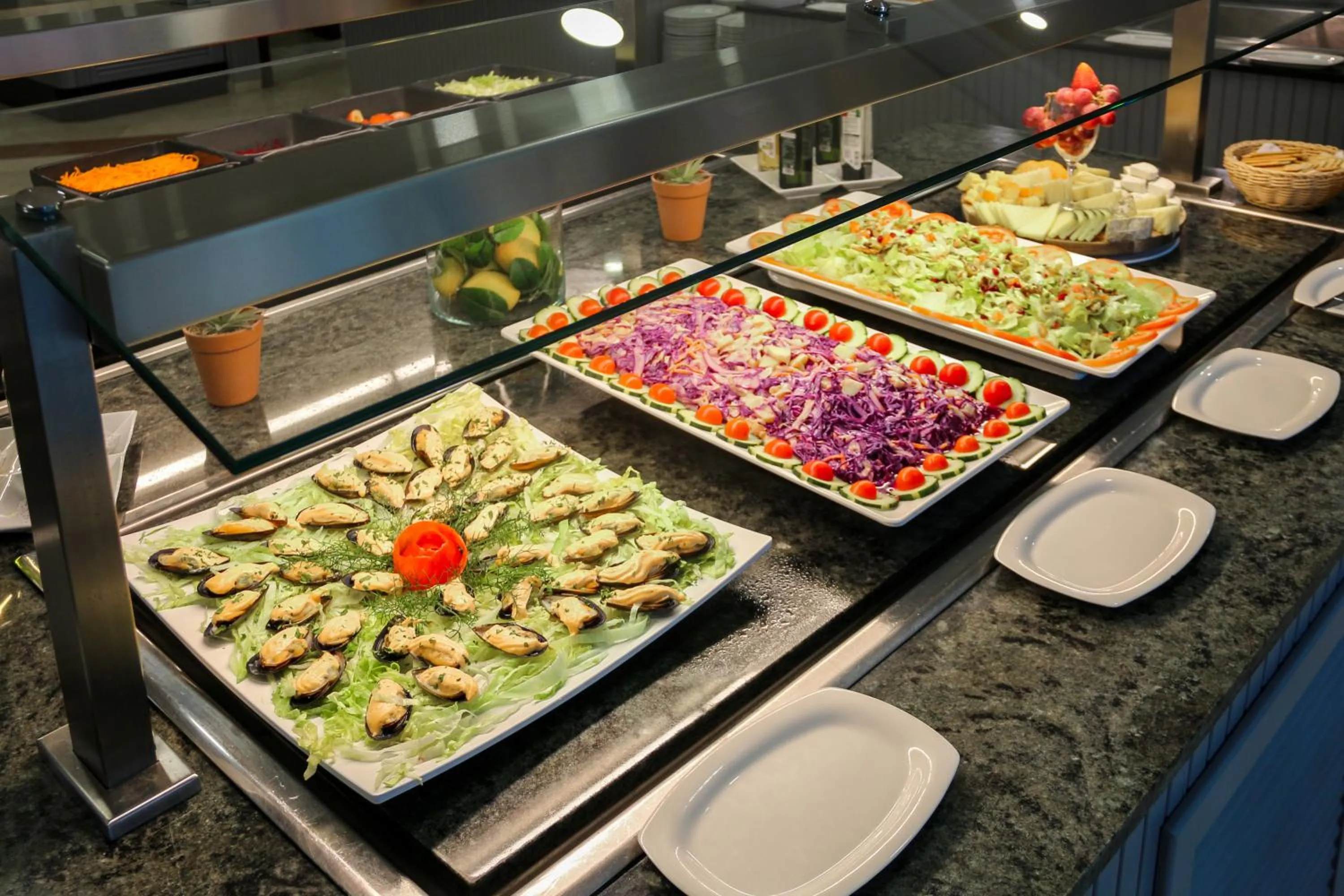 Restaurant/places to eat in Aparthotel Duva & Spa