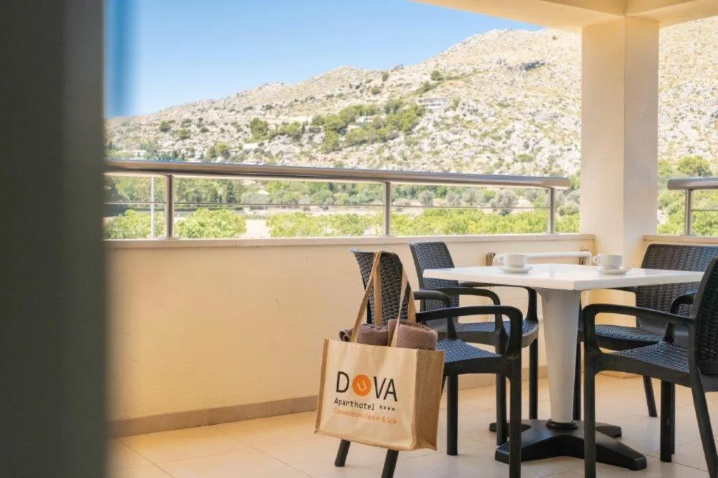 Balcony/Terrace in Aparthotel Duva & Spa