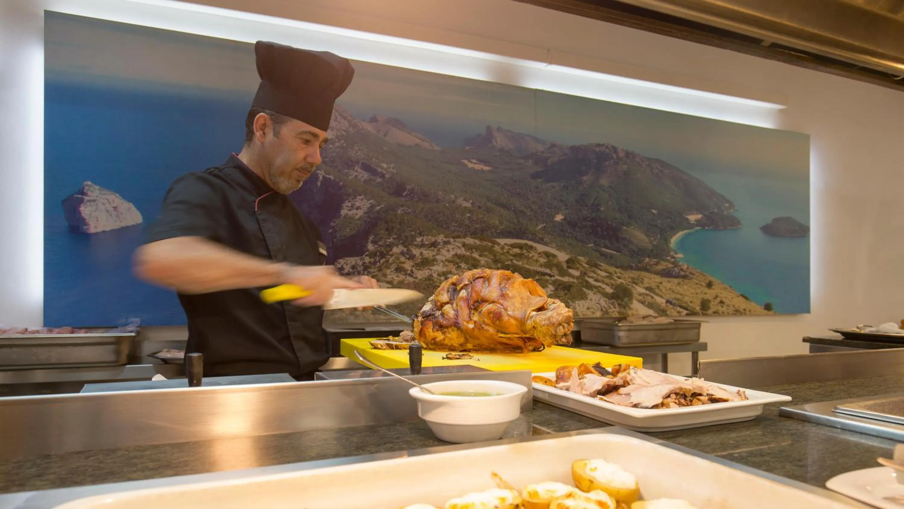 Restaurant/places to eat in Aparthotel Duva & Spa