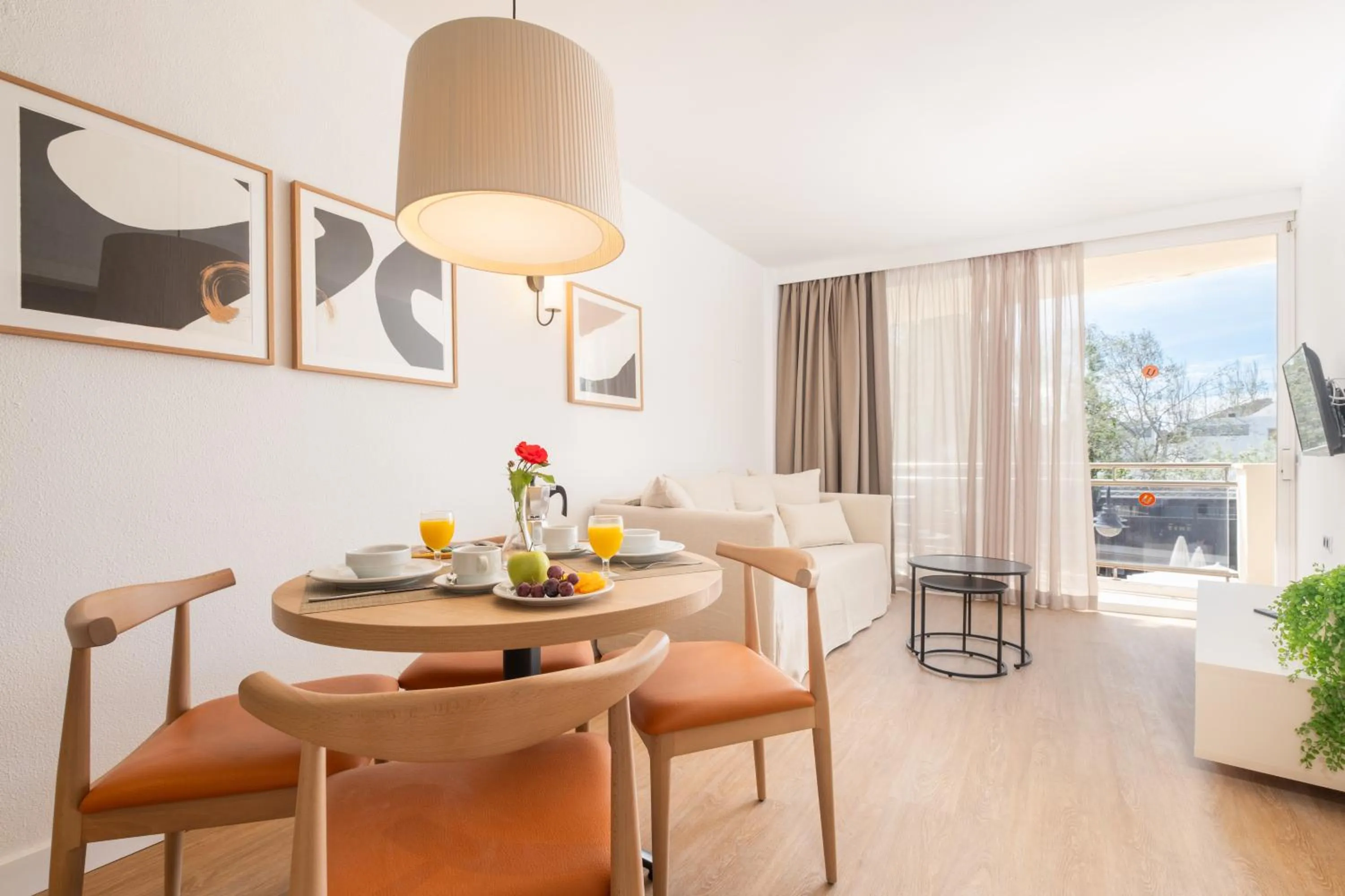 Living room in Aparthotel Duva & Spa