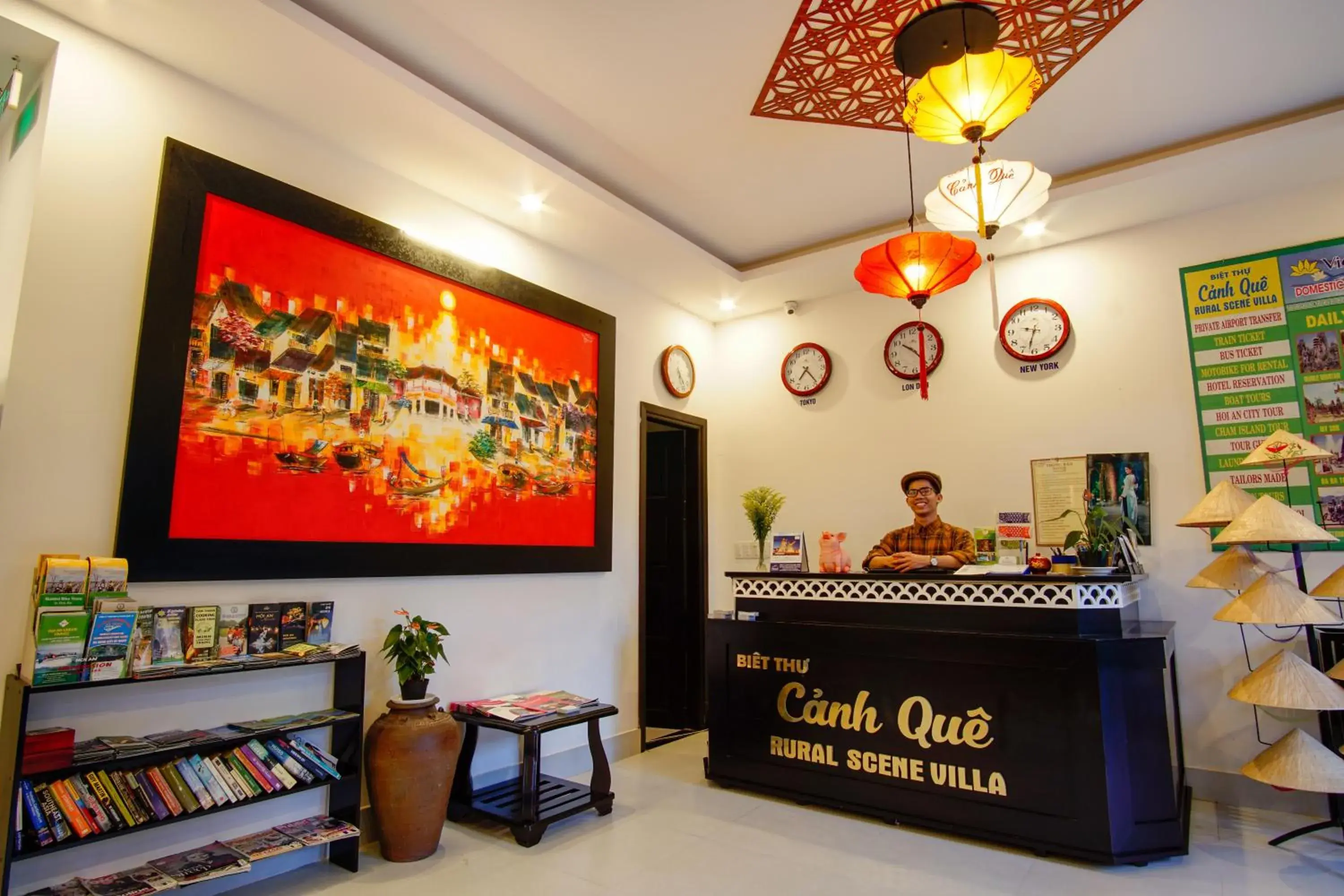 Lobby or reception in Rural Scene Villa Lobby or reception in Rural Scene Villa