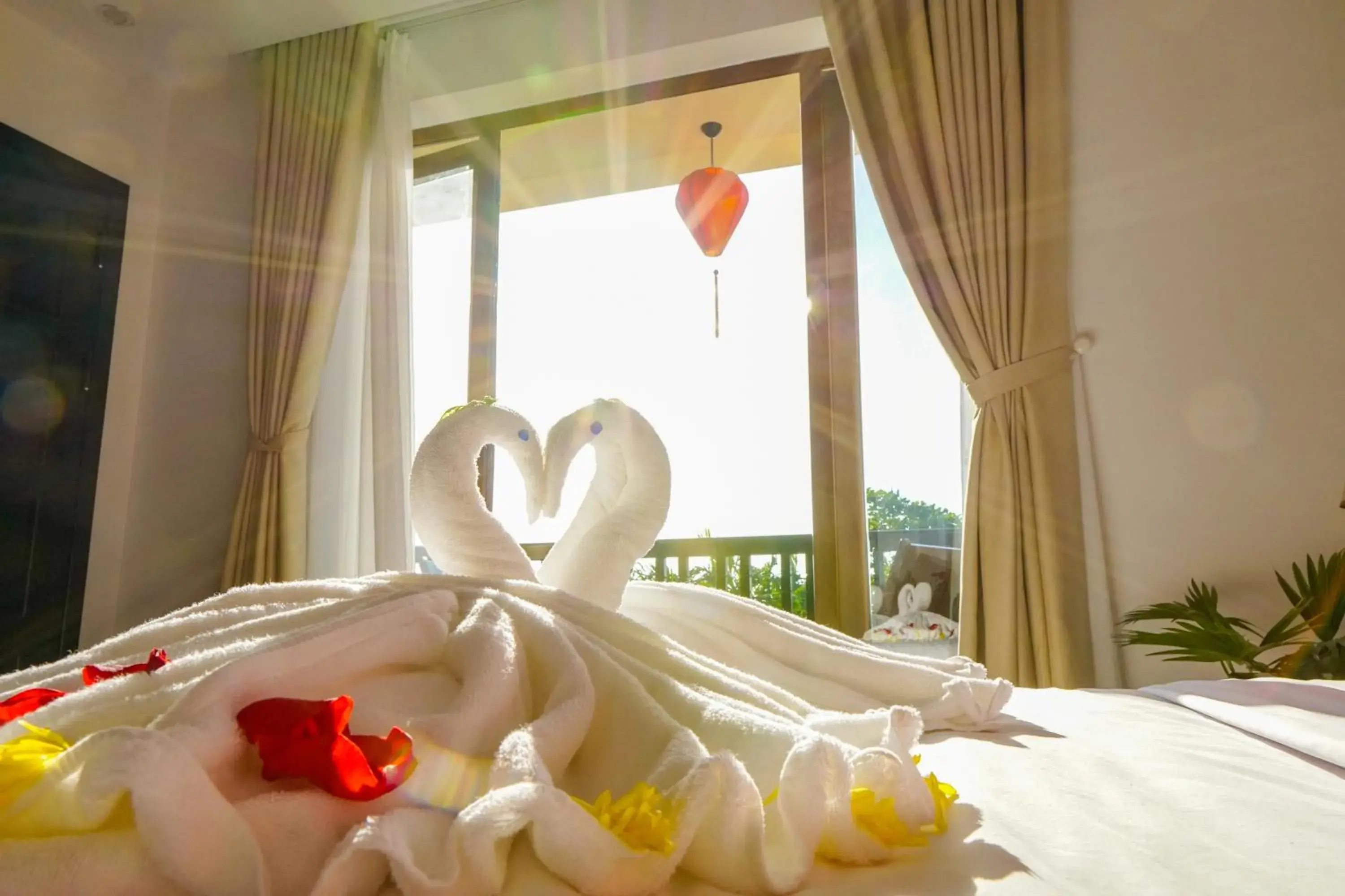 Bed in Rural Scene Villa Bed in Rural Scene Villa