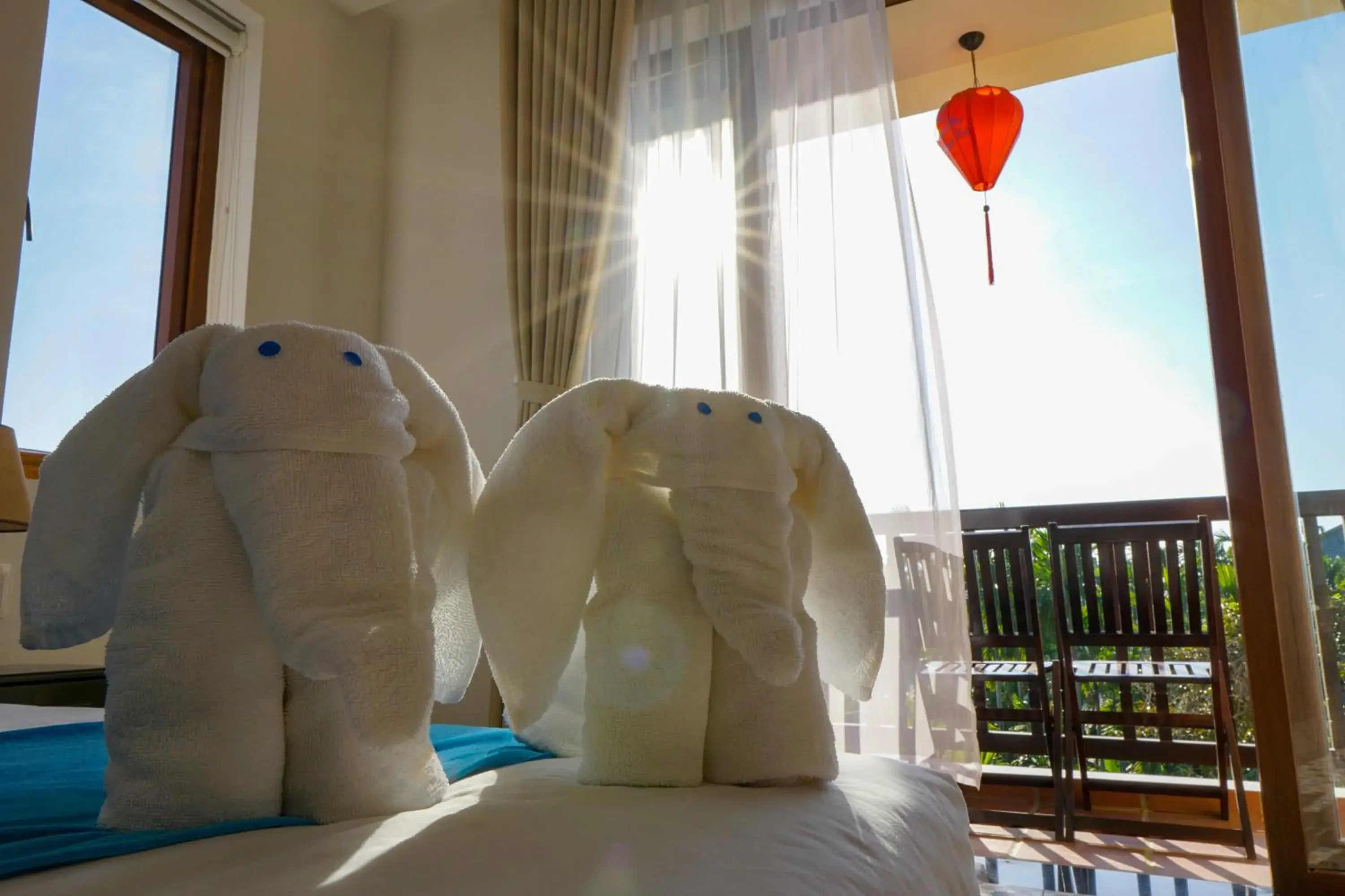 Bed in Rural Scene Villa Bed in Rural Scene Villa