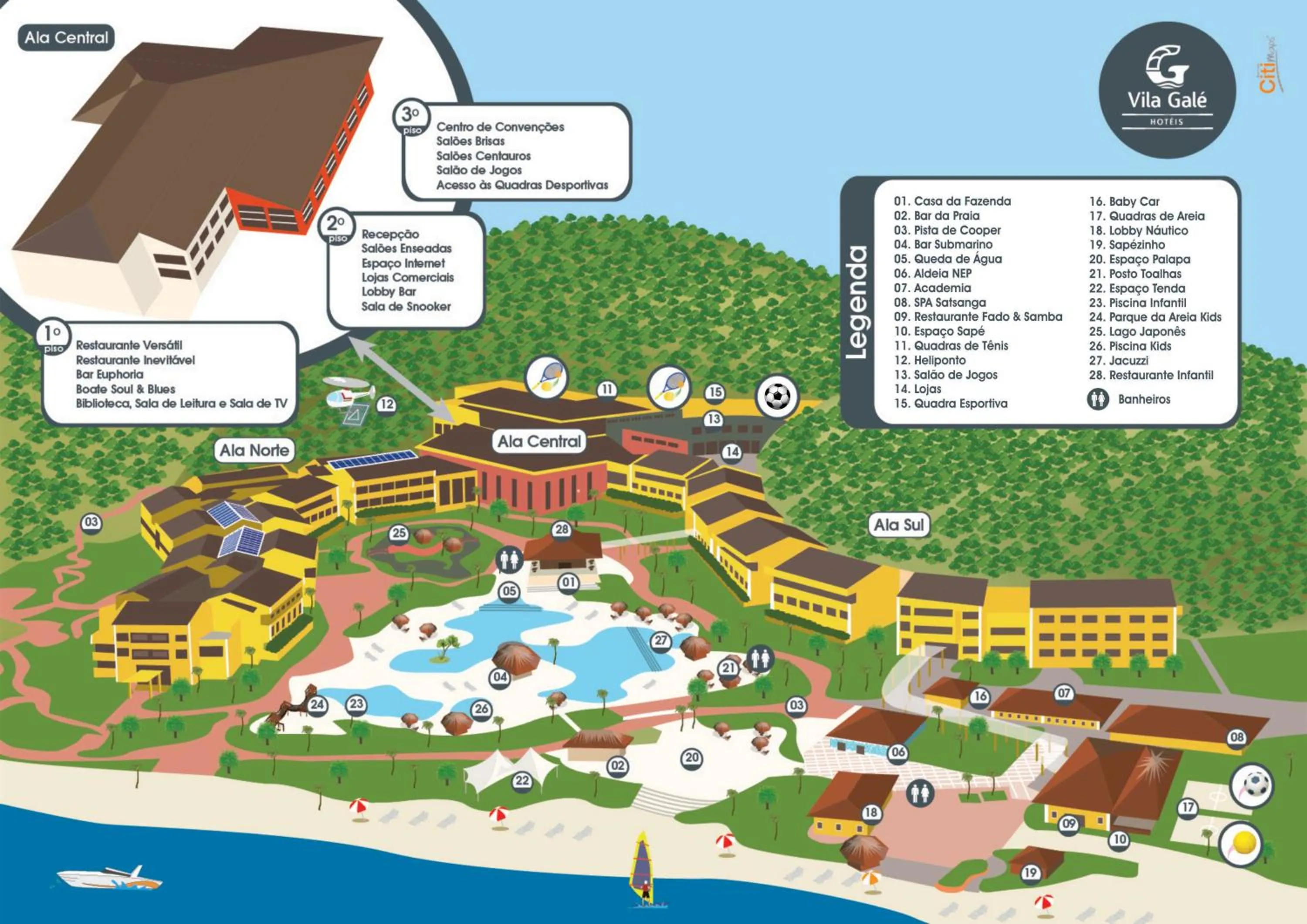 Property building in Vila Galé Eco Resort Angra - All Inclusive