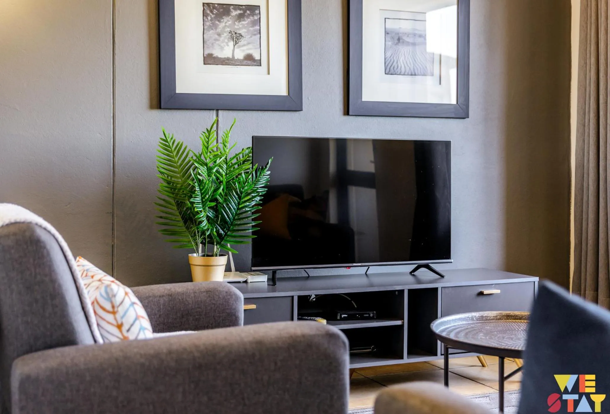 Seating area in WeStay Westpoint Apartments