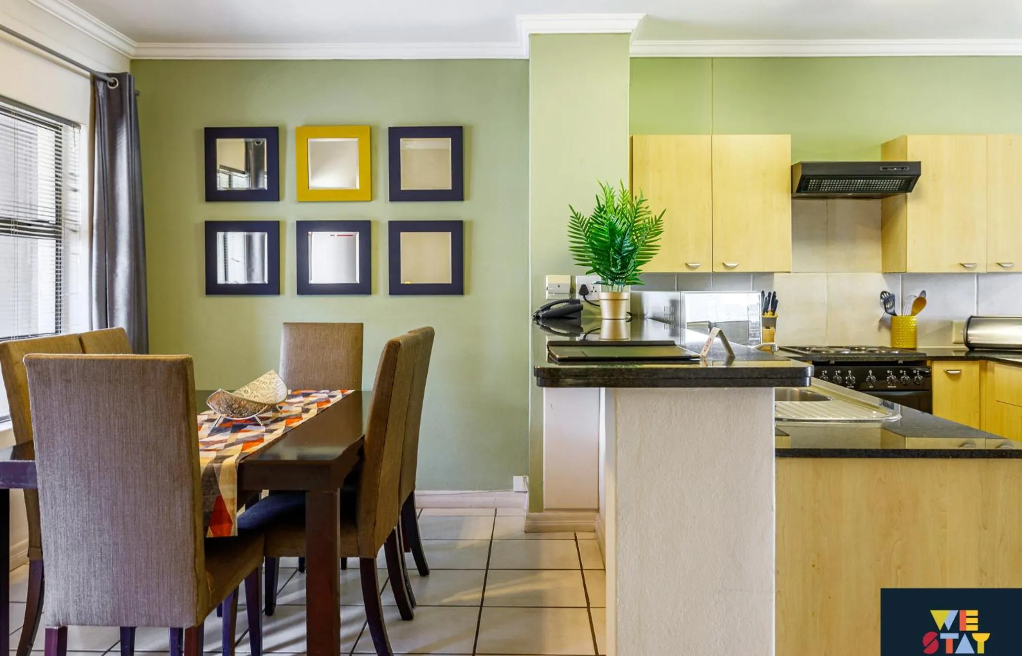 Dining area in WeStay Westpoint Apartments