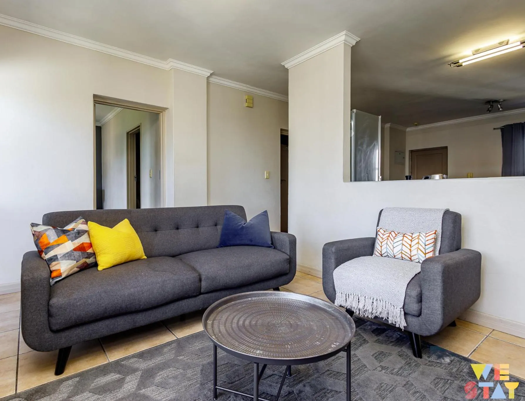 Living room in WeStay Westpoint Apartments