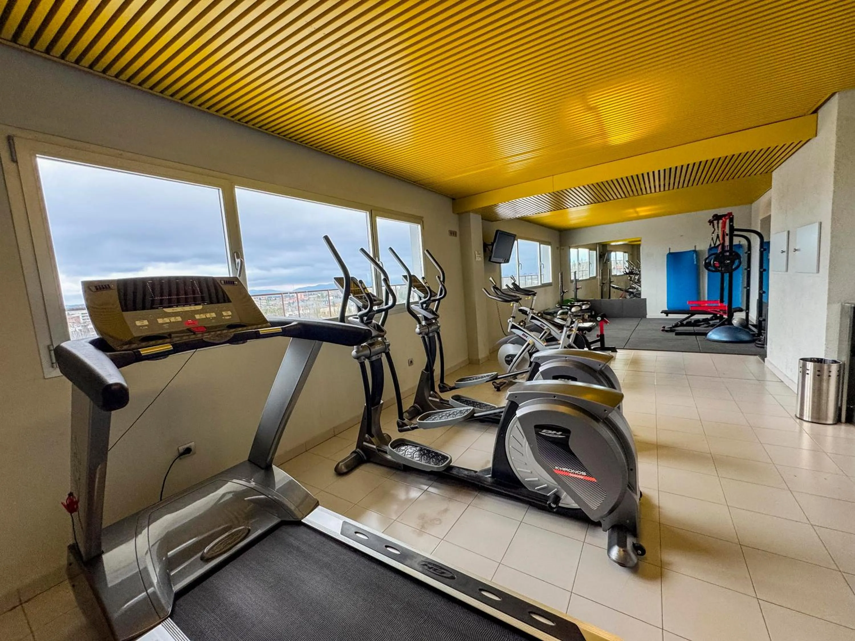 Fitness centre/facilities in Hotel Jardines de Uleta Suites