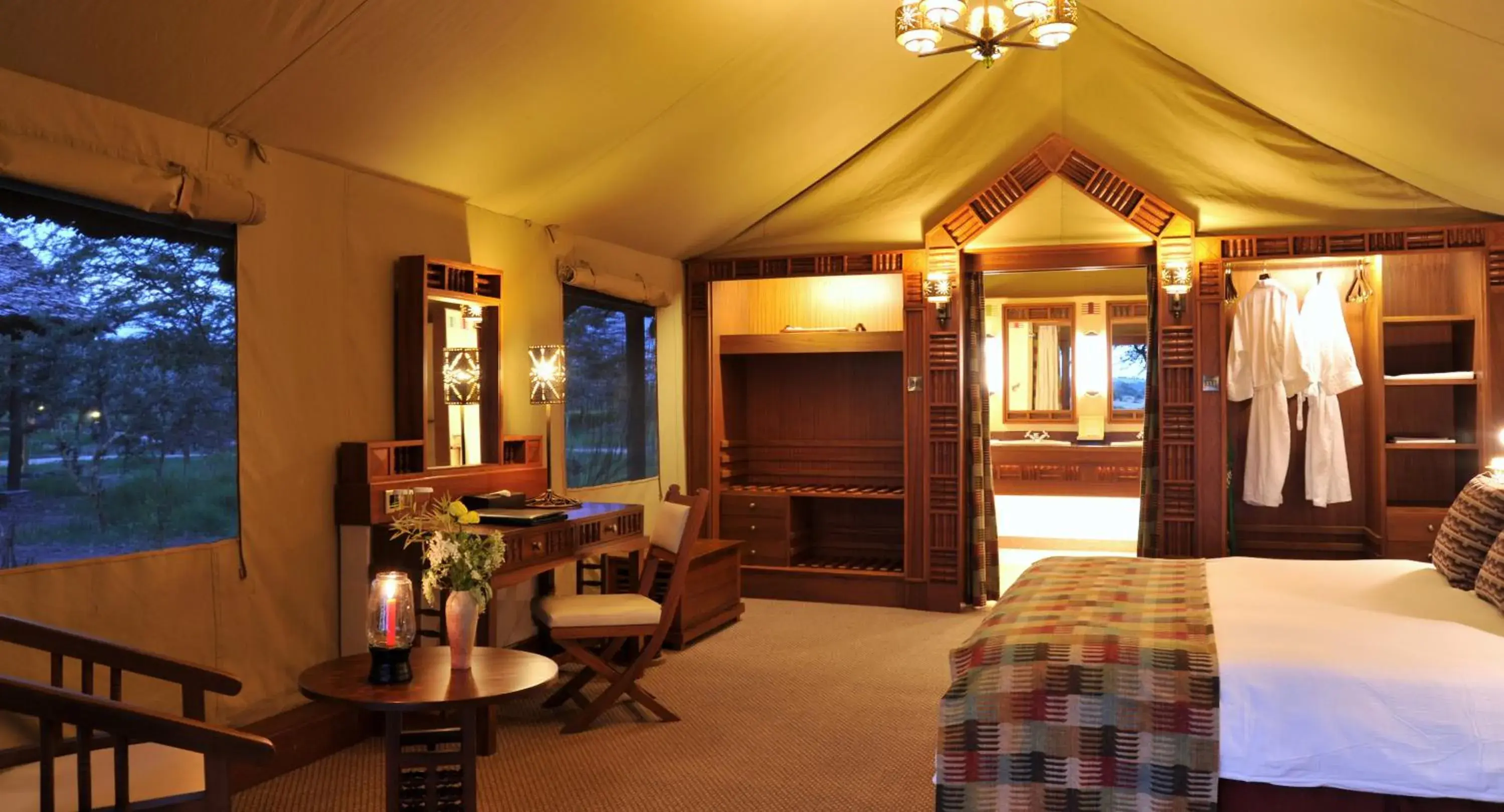 Deluxe Double or Twin Room - single occupancy in Sweetwaters Serena Camp Deluxe Double or Twin Room - single occupancy in Sweetwaters Serena Camp