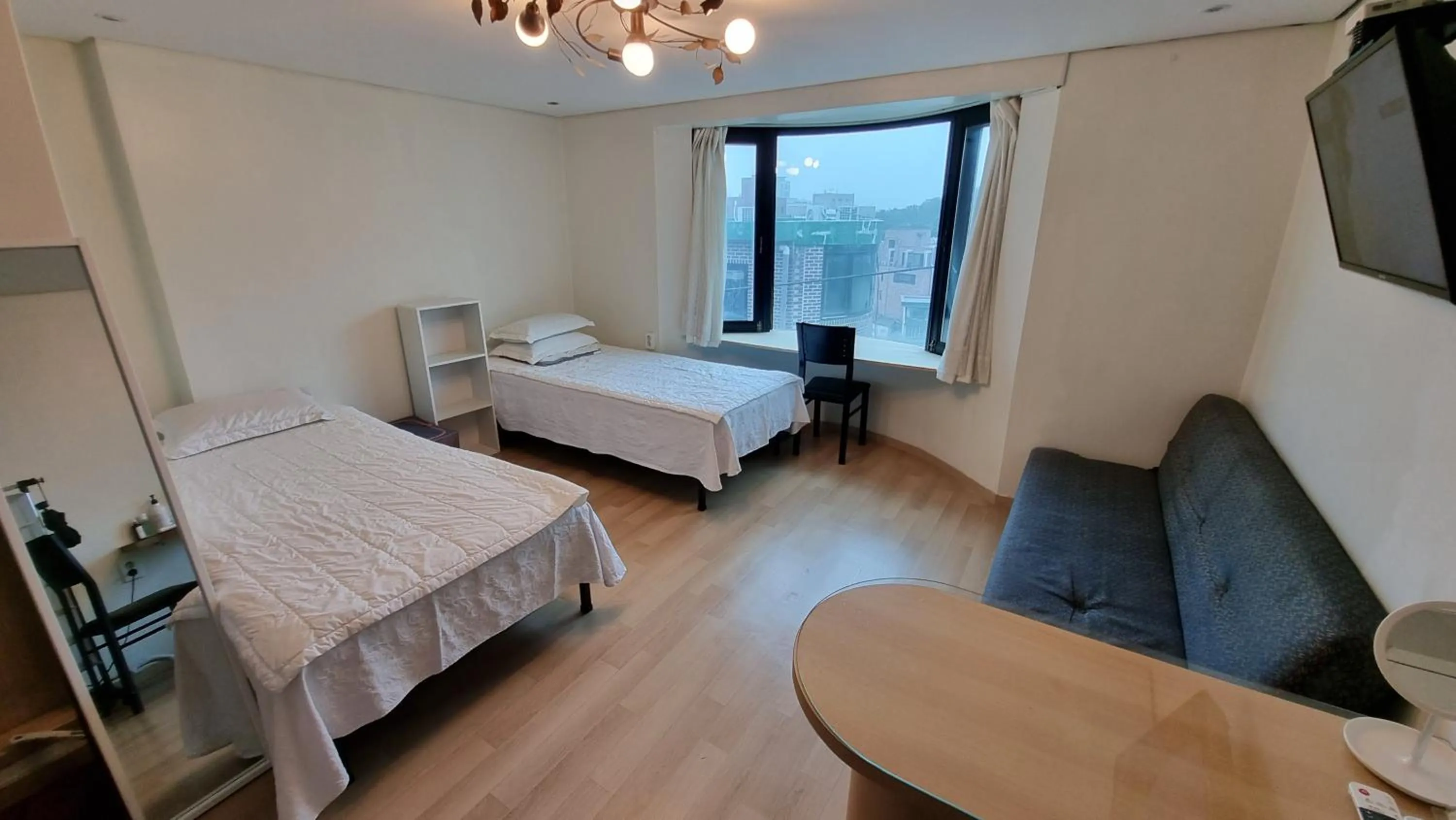 Bed in Seoul Tower Ville