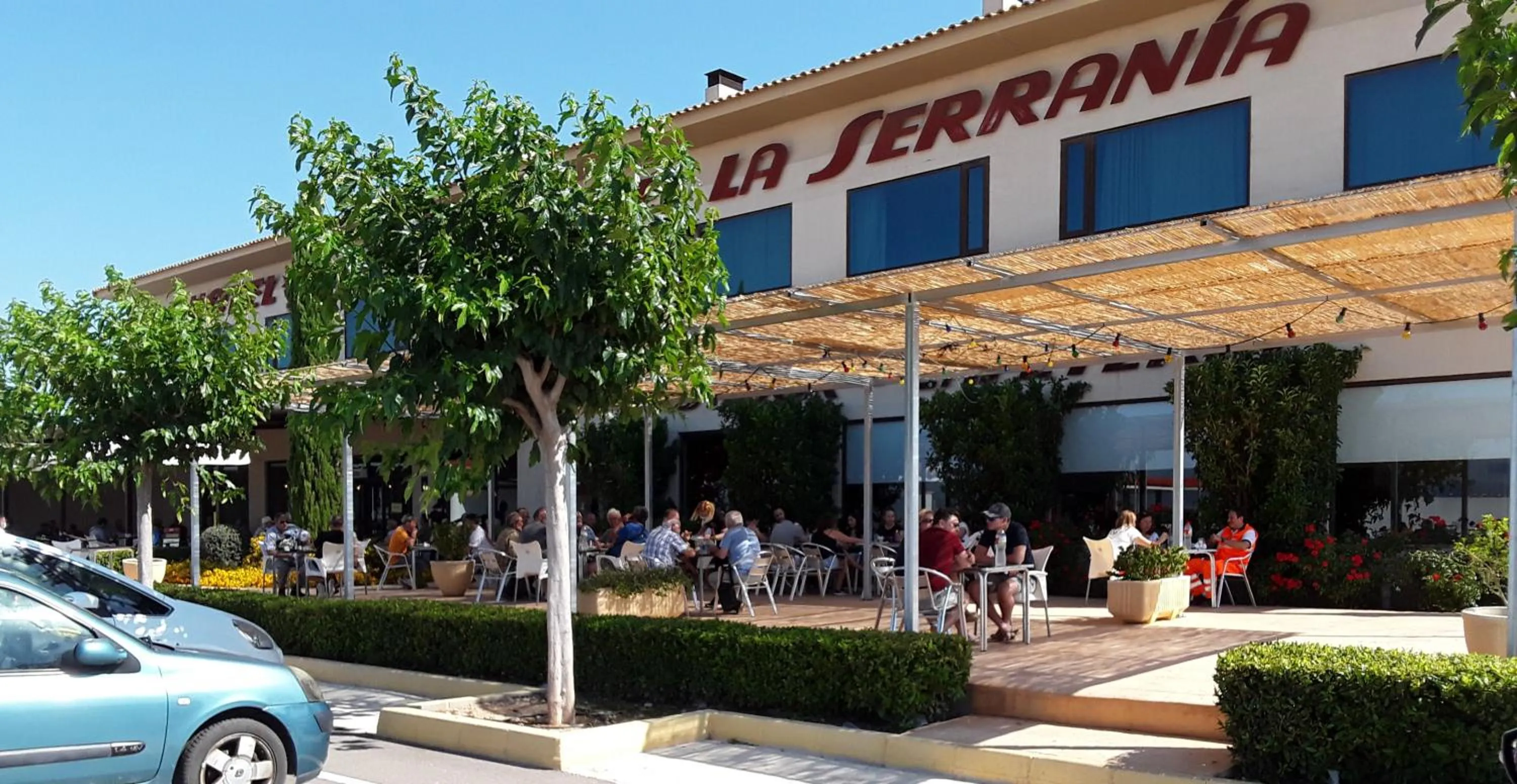 Balcony/Terrace in Hotel Puerta de la Serrania