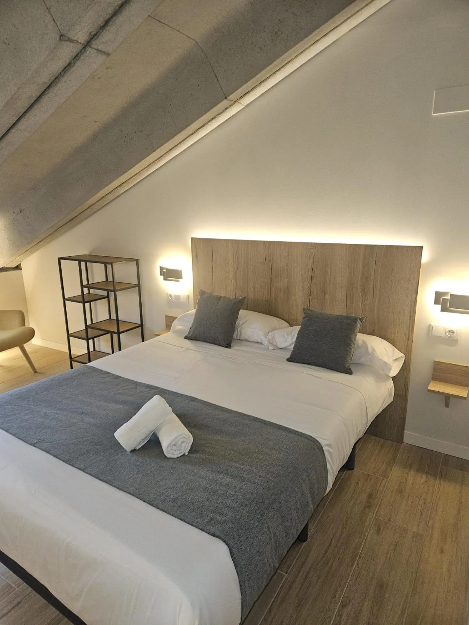 Bed in Hotel Puerta de la Serrania