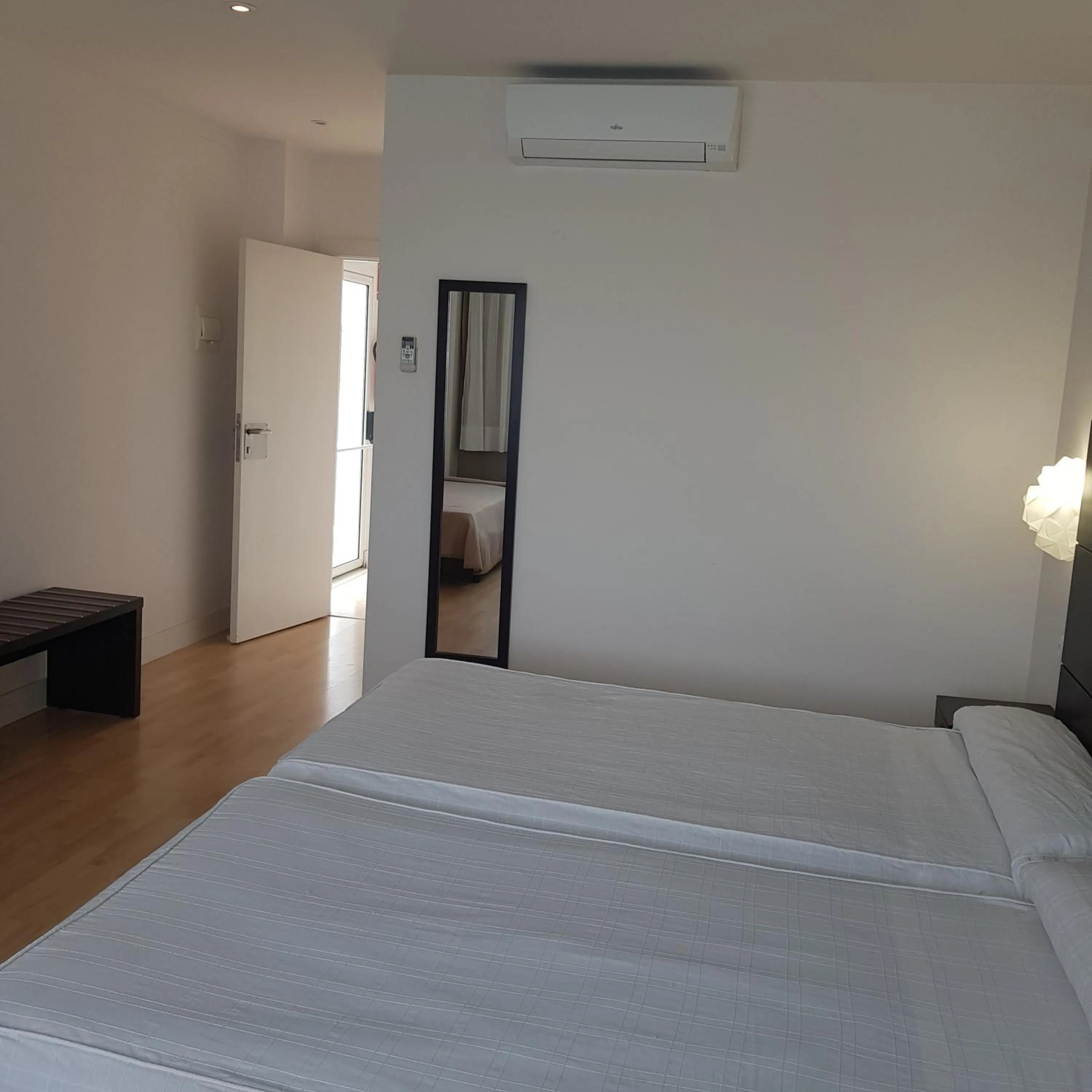 Bed in Hotel Puerta de la Serrania