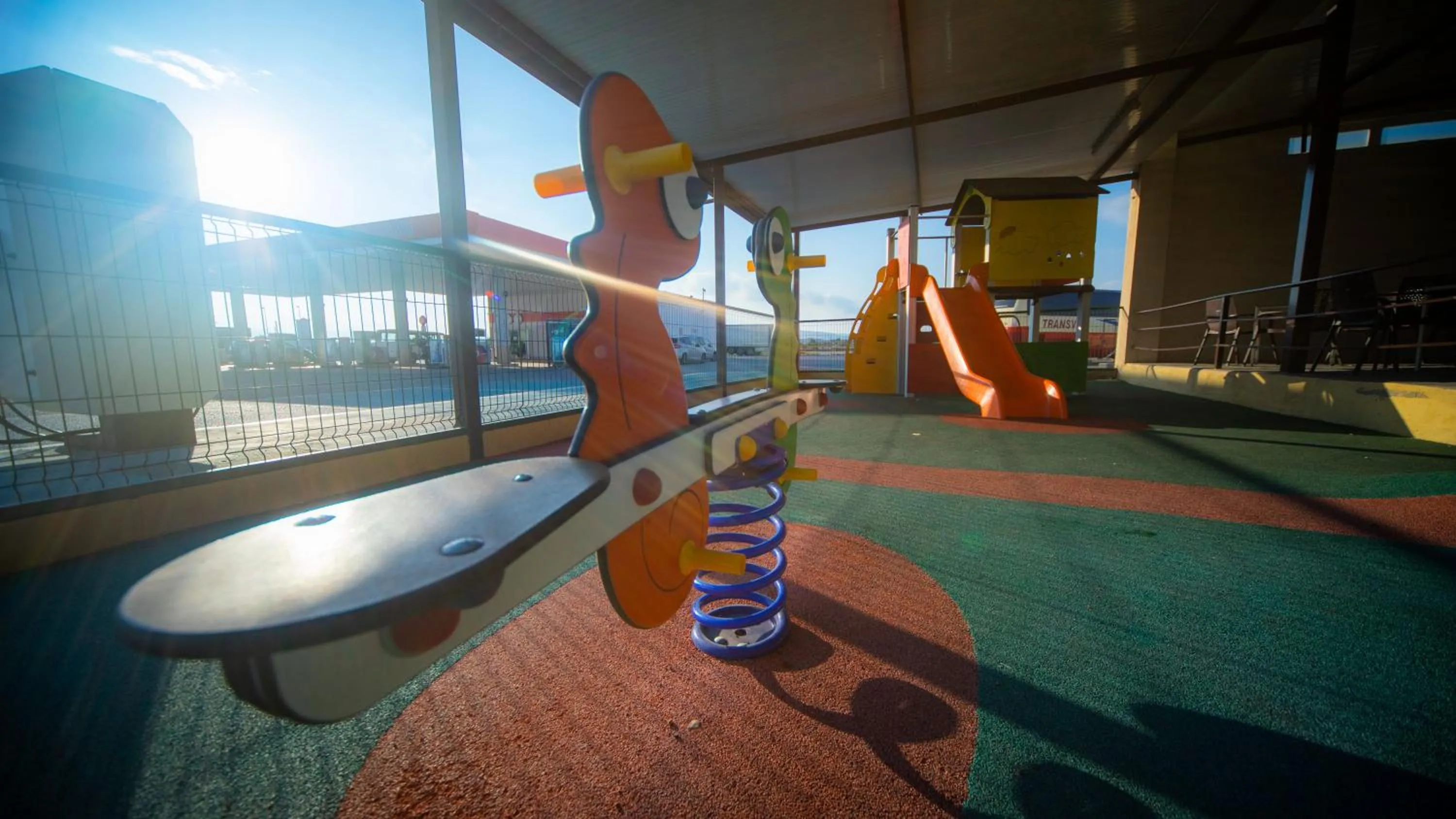 Children play ground in Hotel Puerta de la Serrania