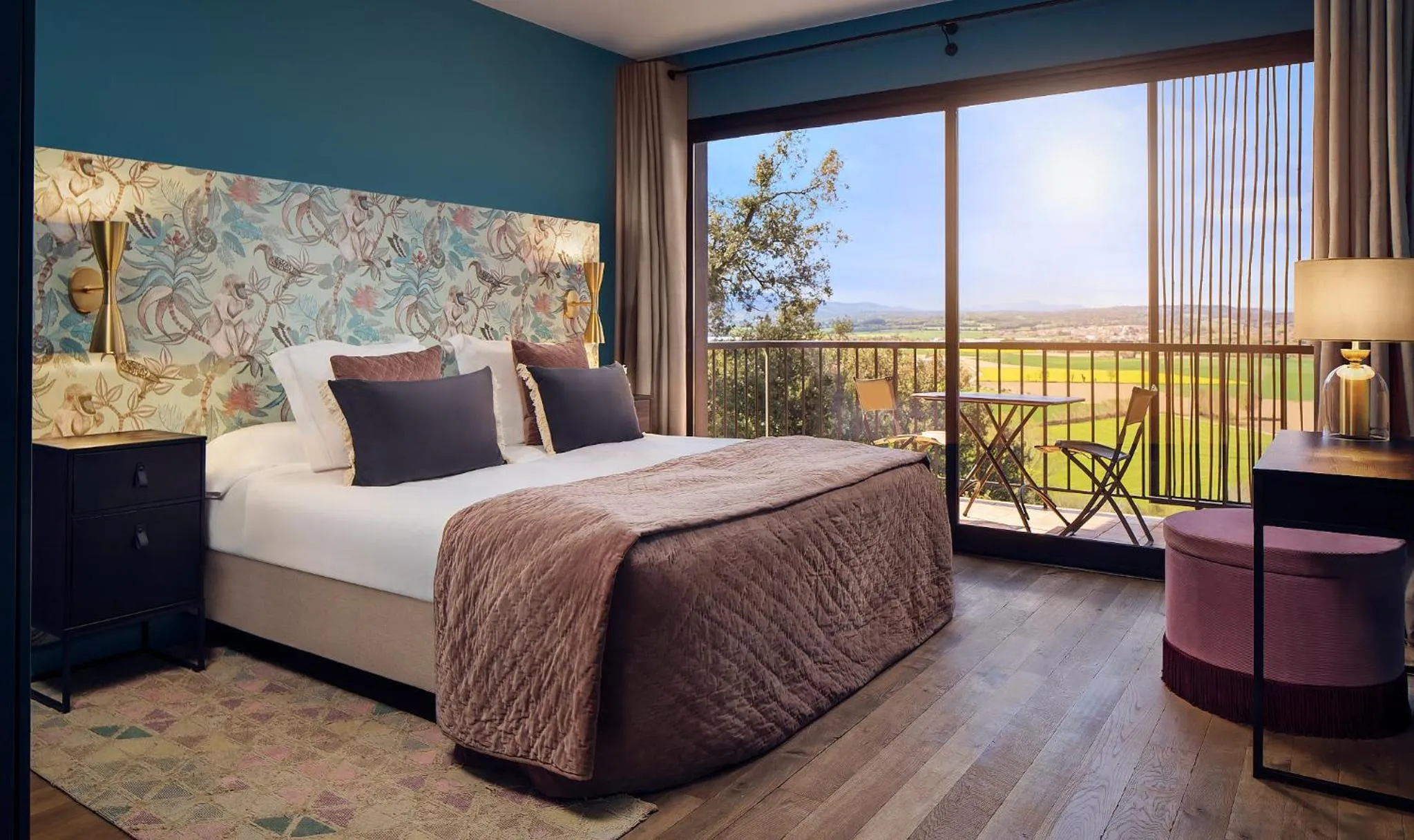 Photo of the whole room in Hotel Castell d'Emporda