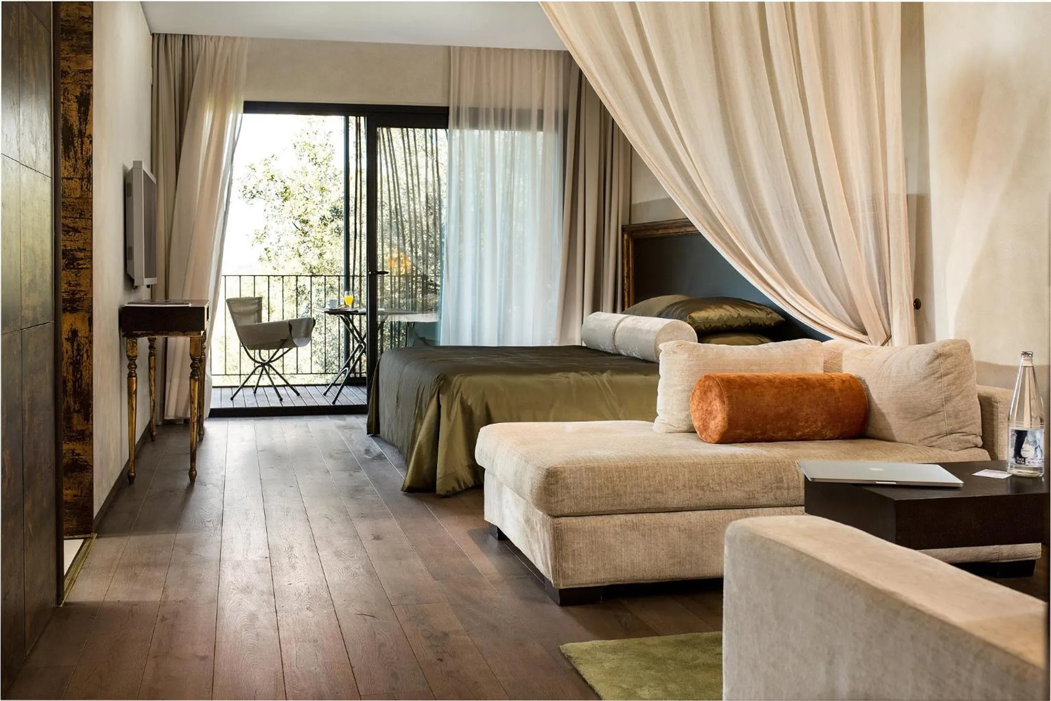 Balcony/Terrace in Hotel Castell d'Emporda