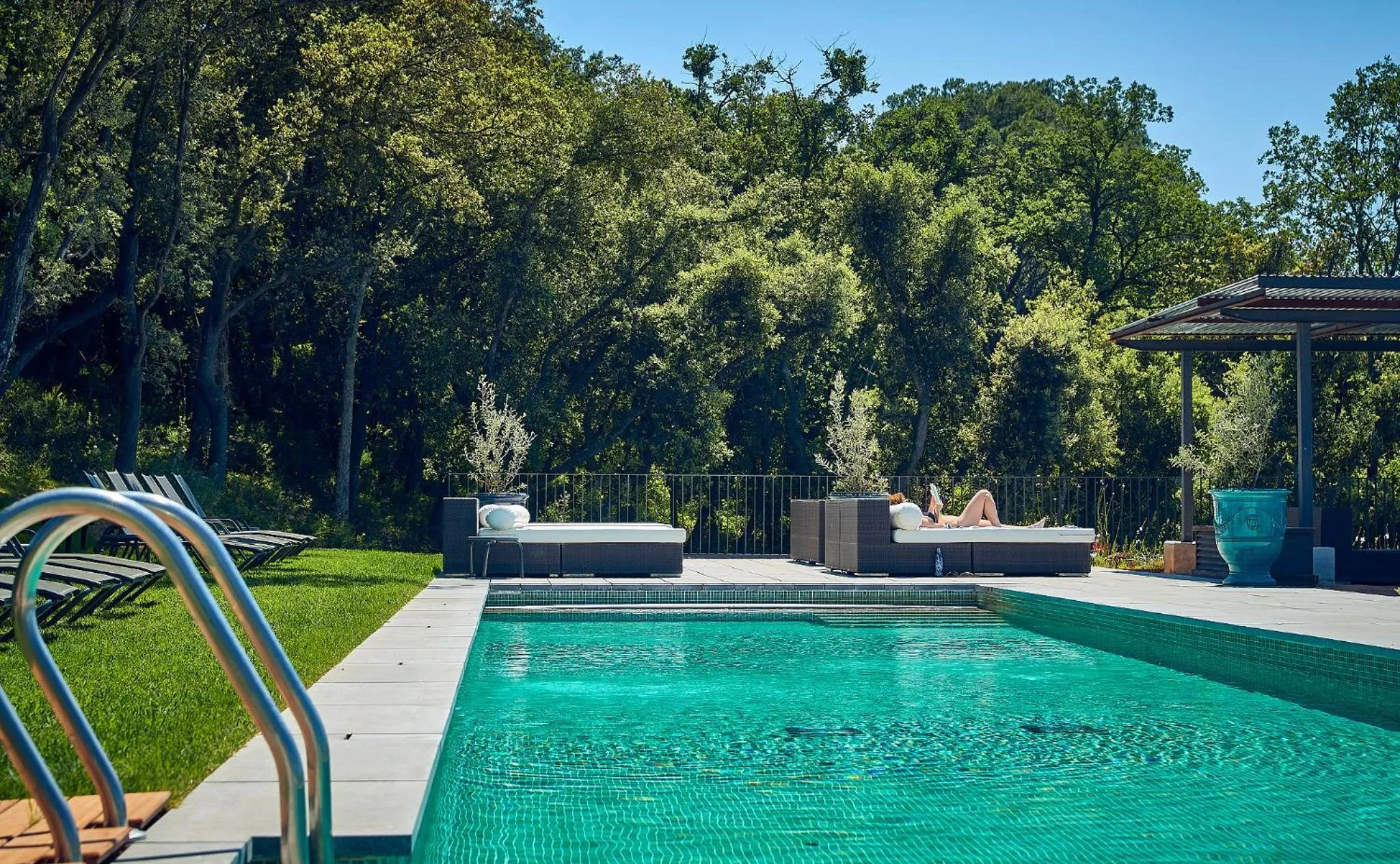 Garden in Hotel Castell d'Emporda