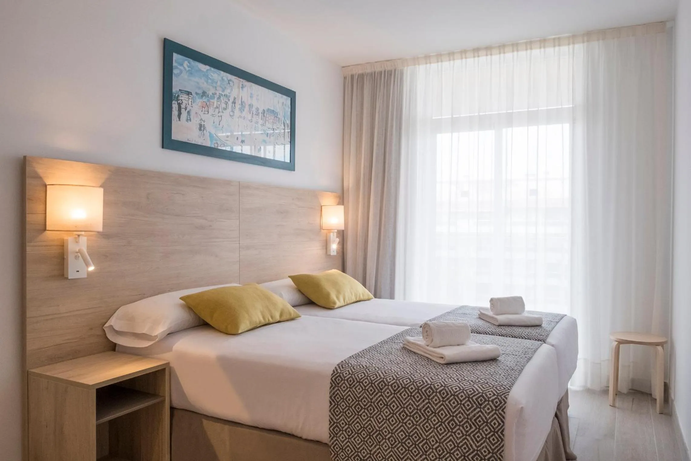 Bedroom, Bed in Aparthotel Cye Holiday Centre