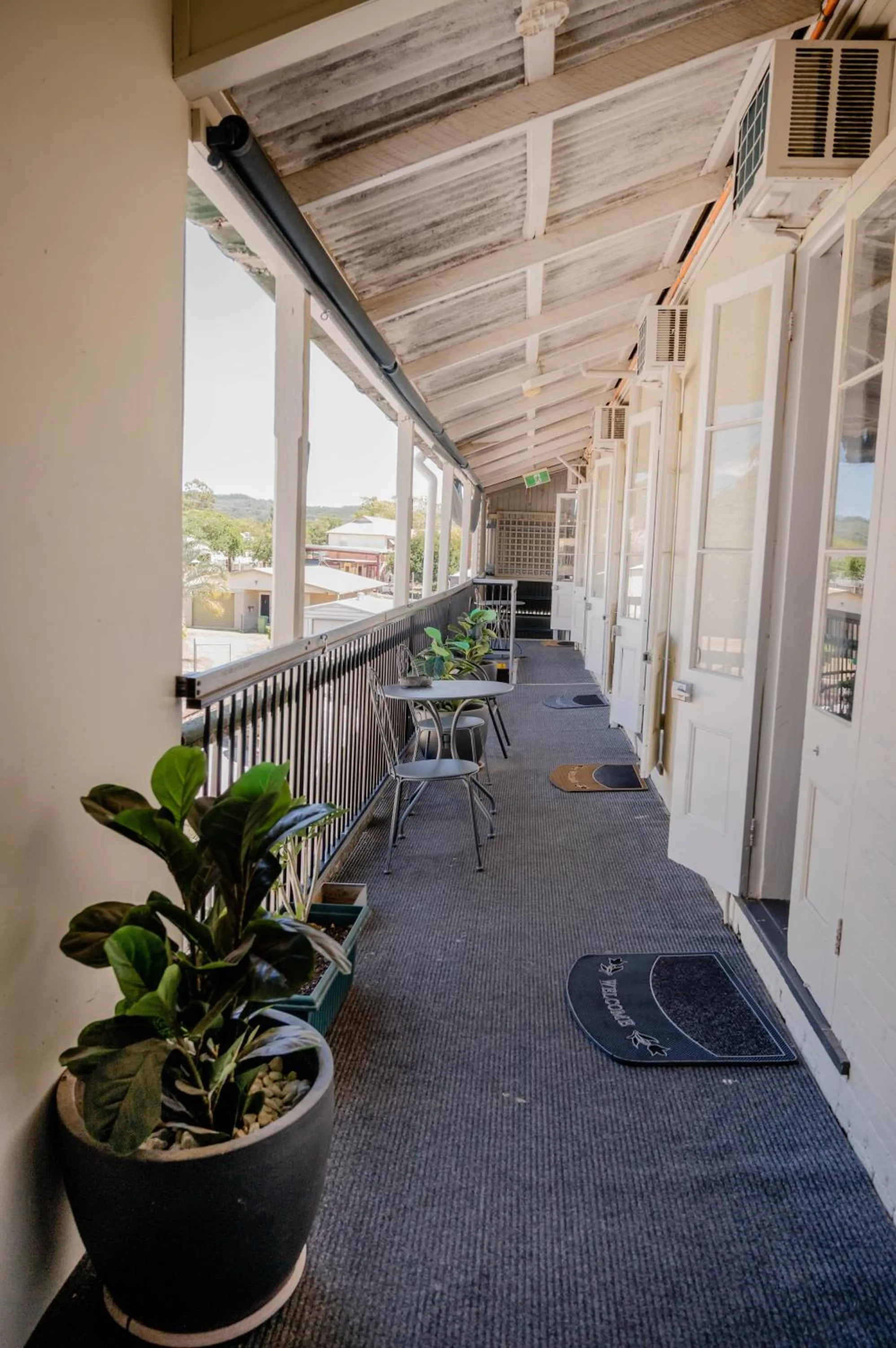 Balcony/Terrace in Grand Hotel Mount Morgan