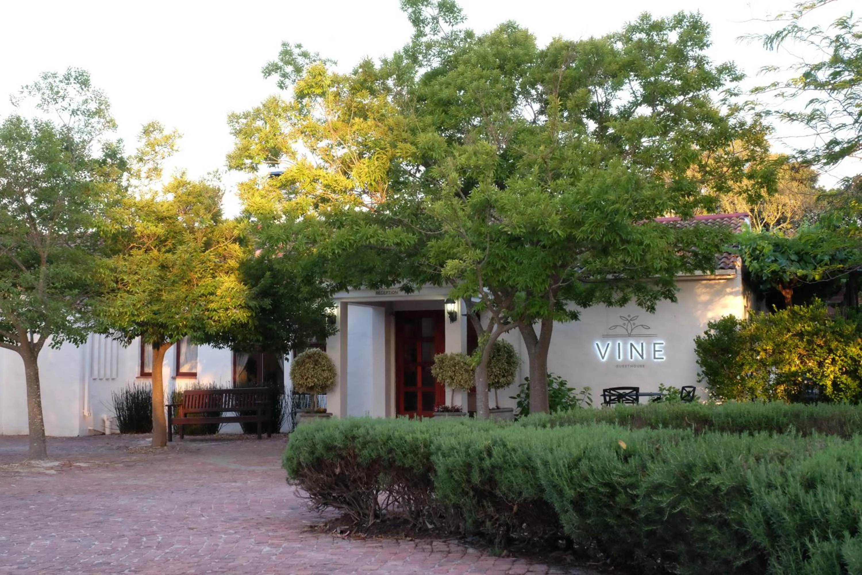Facade/entrance in Vine Guesthouse