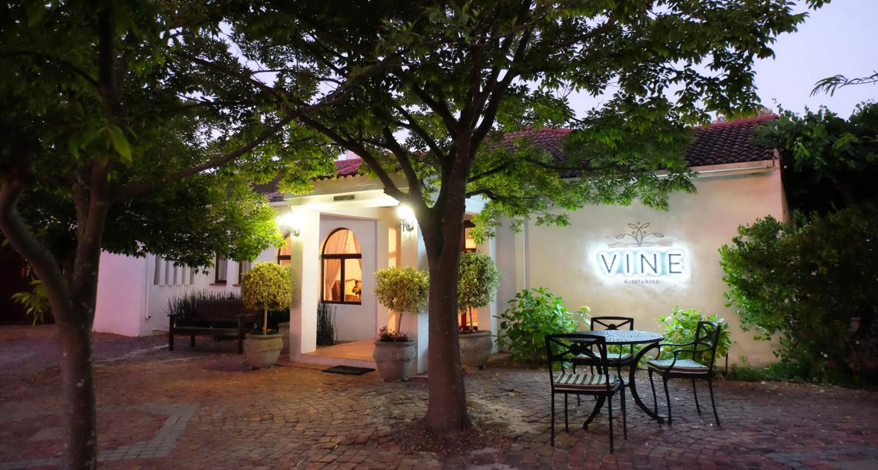 Facade/entrance in Vine Guesthouse