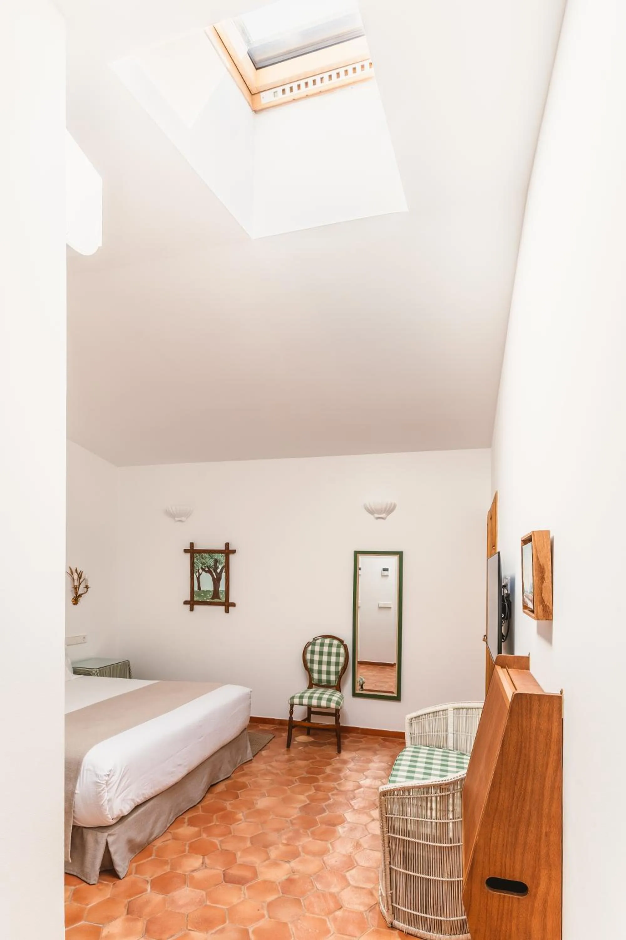 Bed in Casa Pizarro Hotel