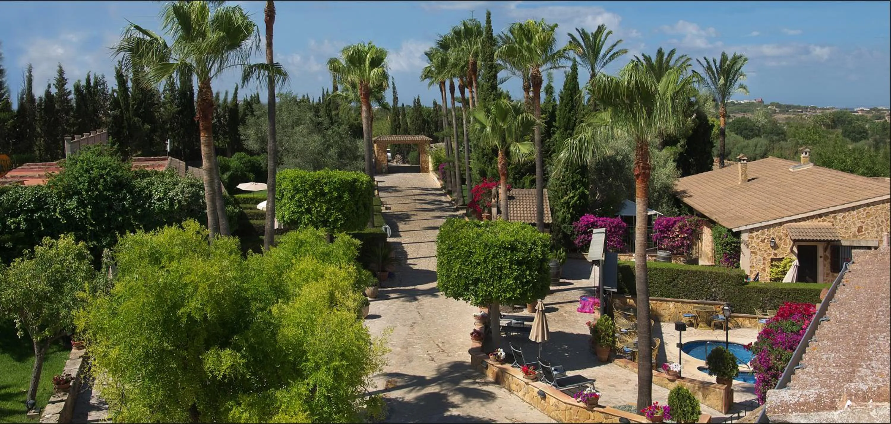 Garden in Posada d' Es Molí