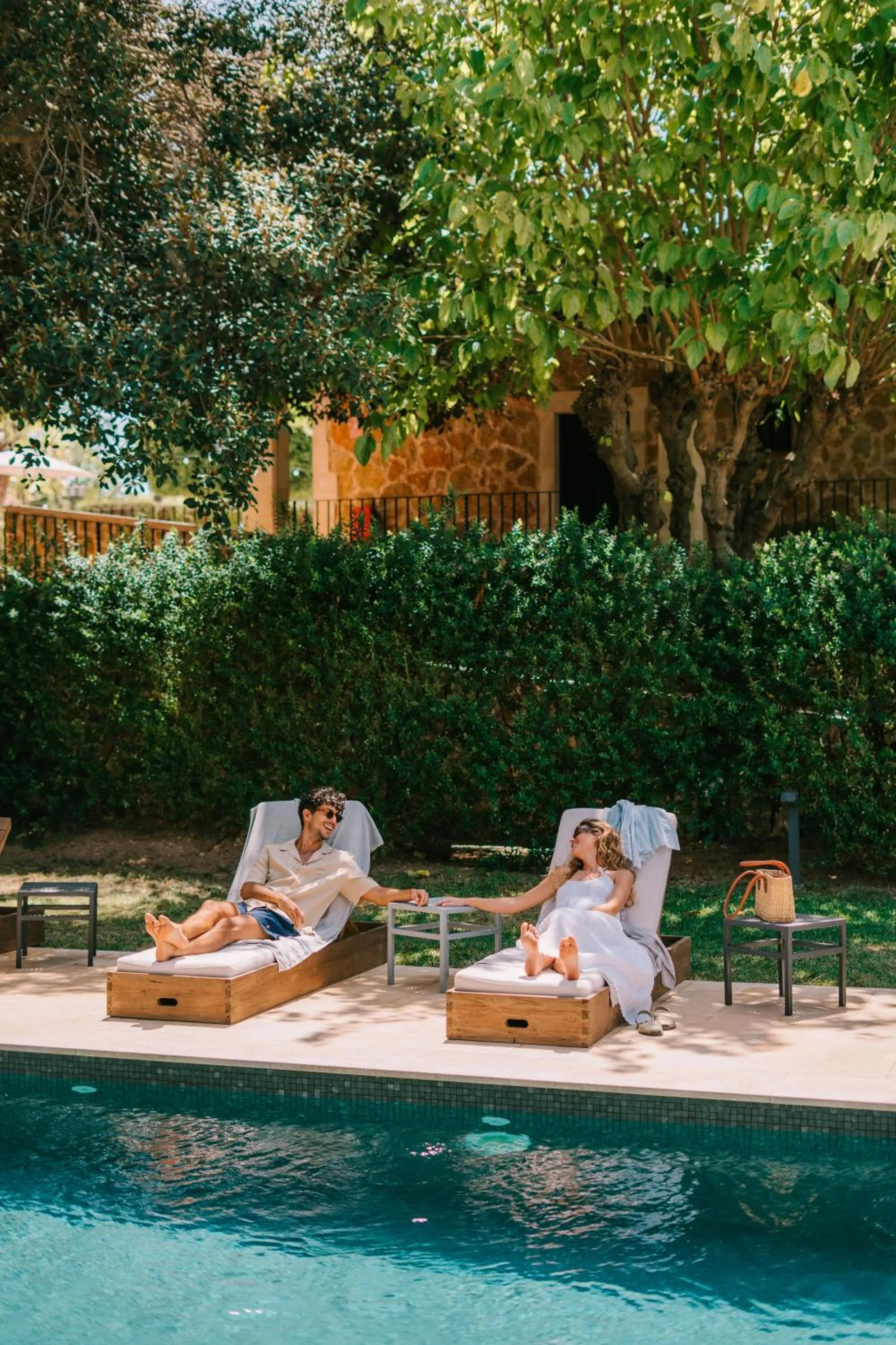 Swimming pool in Hotel Son Molí Country House