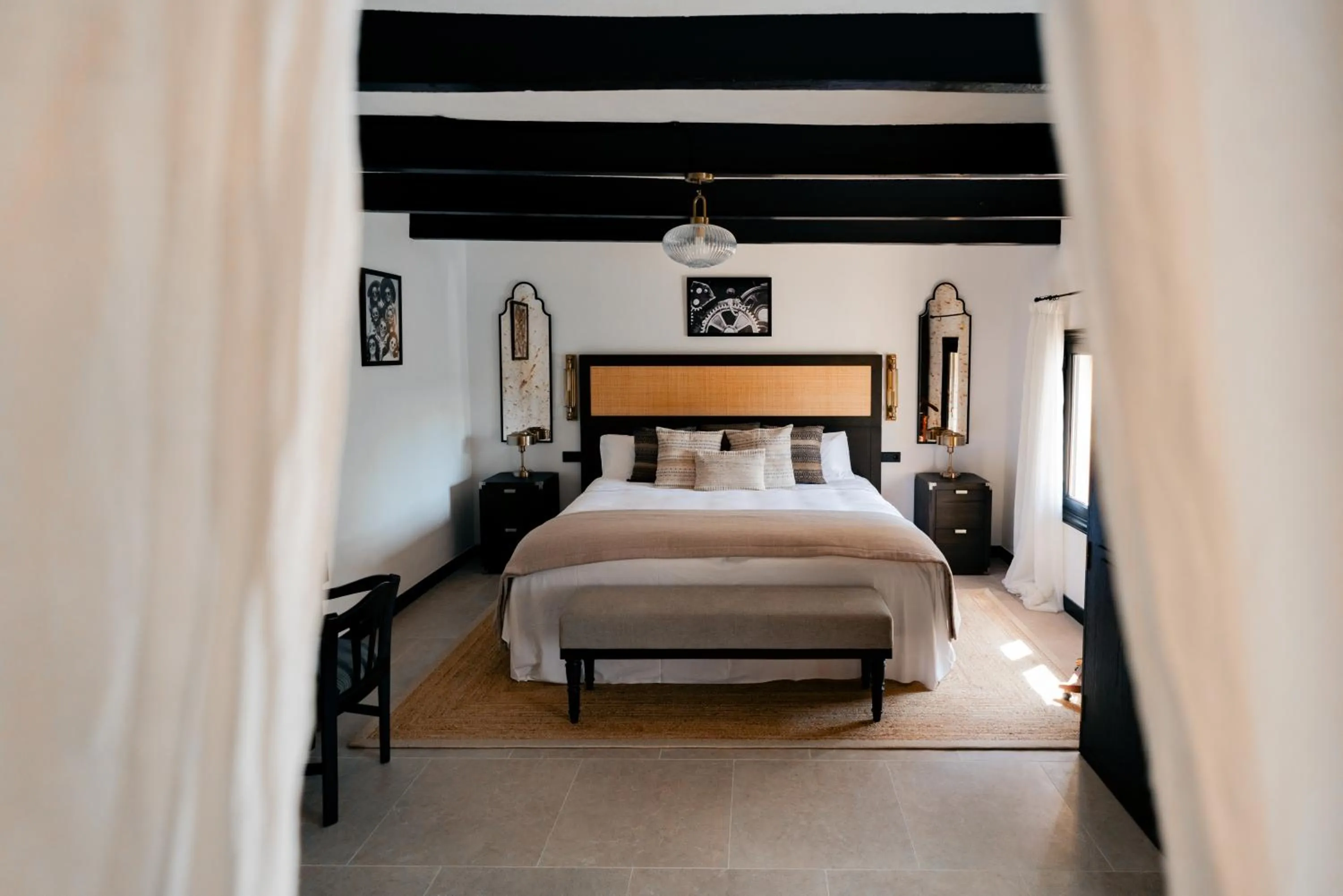 Bed in Hotel Son Molí Country House