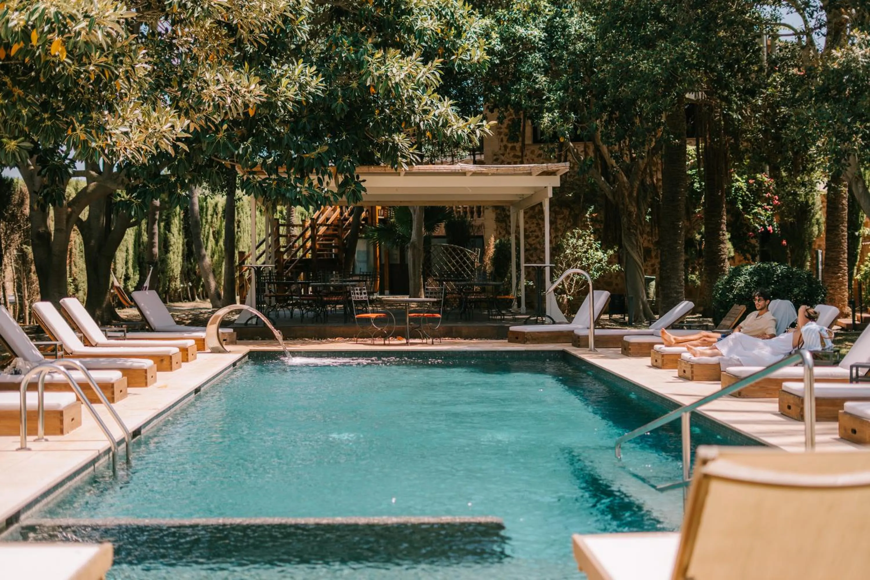 Swimming pool in Hotel Son Molí Country House