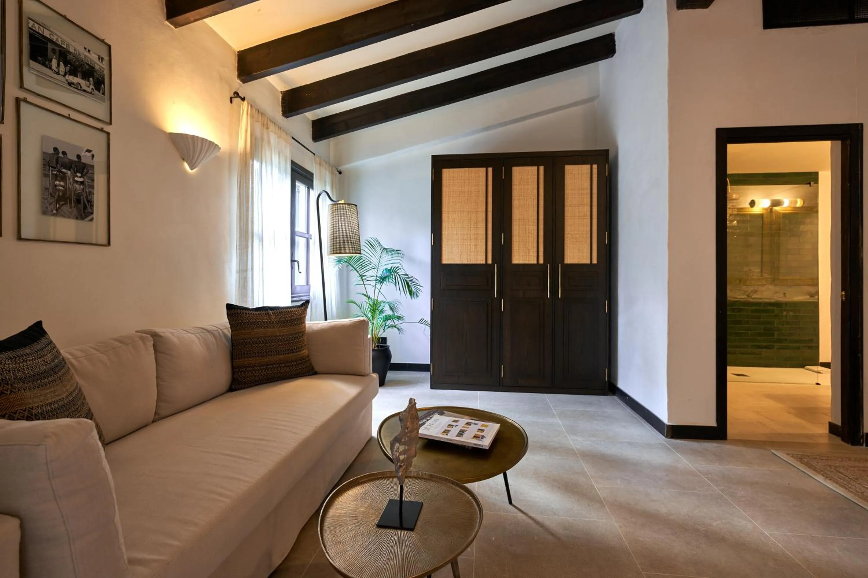 Living room in Posada d' Es Molí