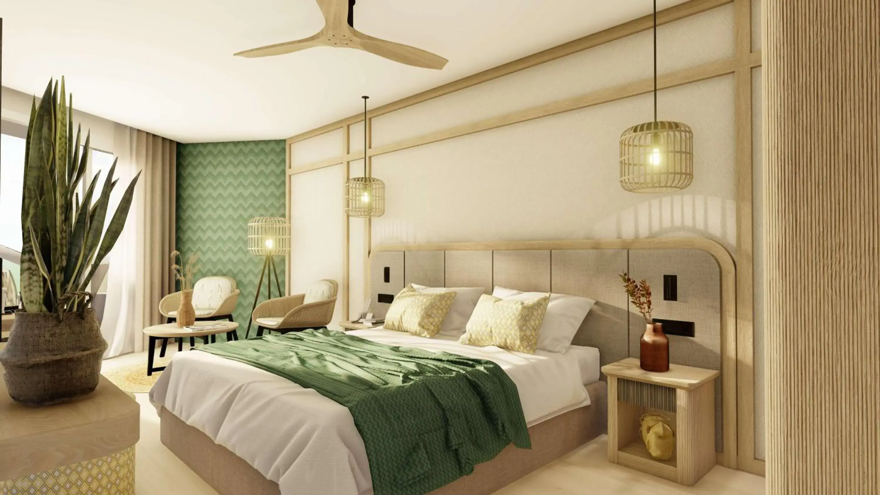 Bed in Tomir Portals Suites - Adults Only Bed in Tomir Portals Suites - Adults Only