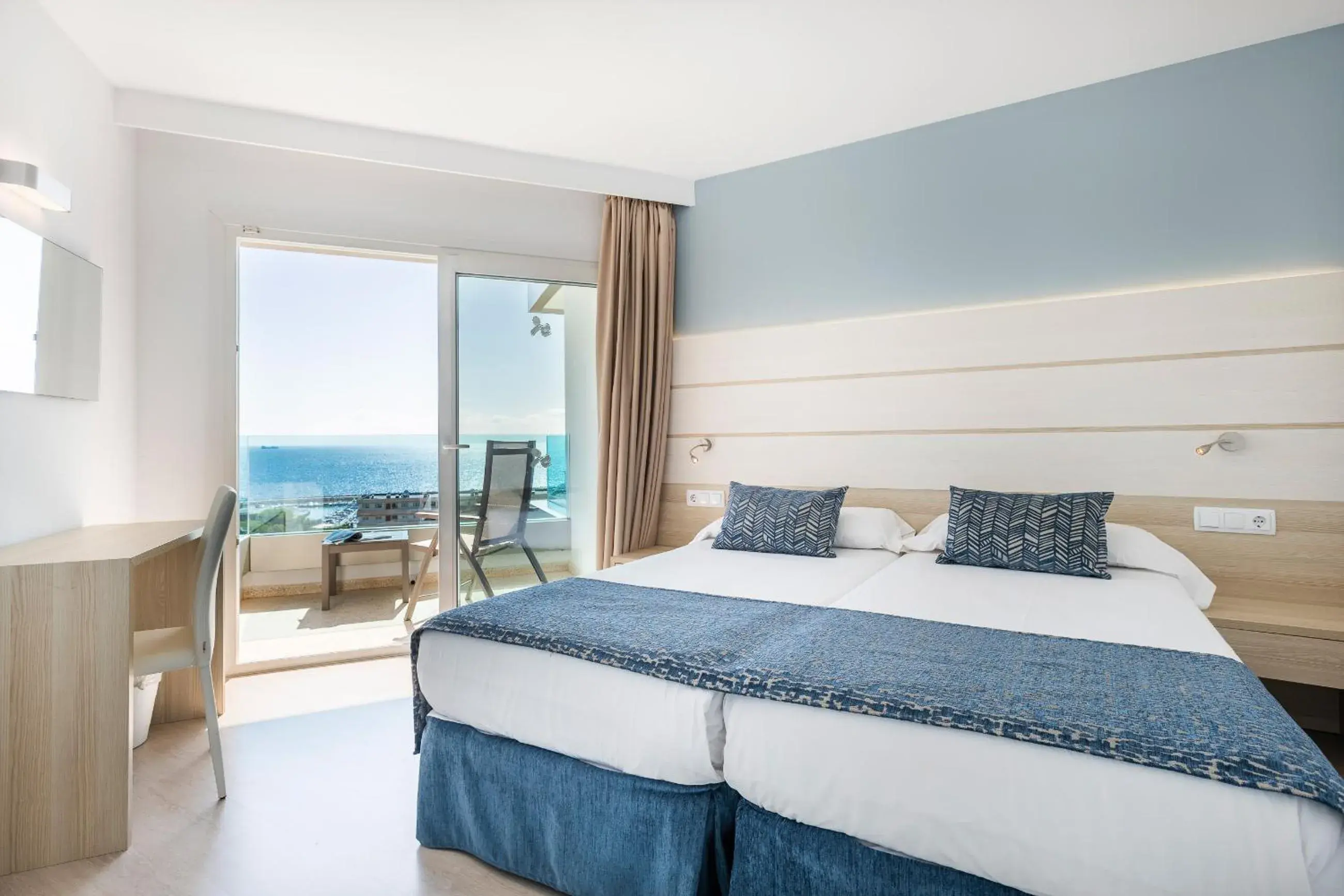 Sea view, Bed in Tomir Portals Suites - Adults Only Sea view, Bed in Tomir Portals Suites - Adults Only