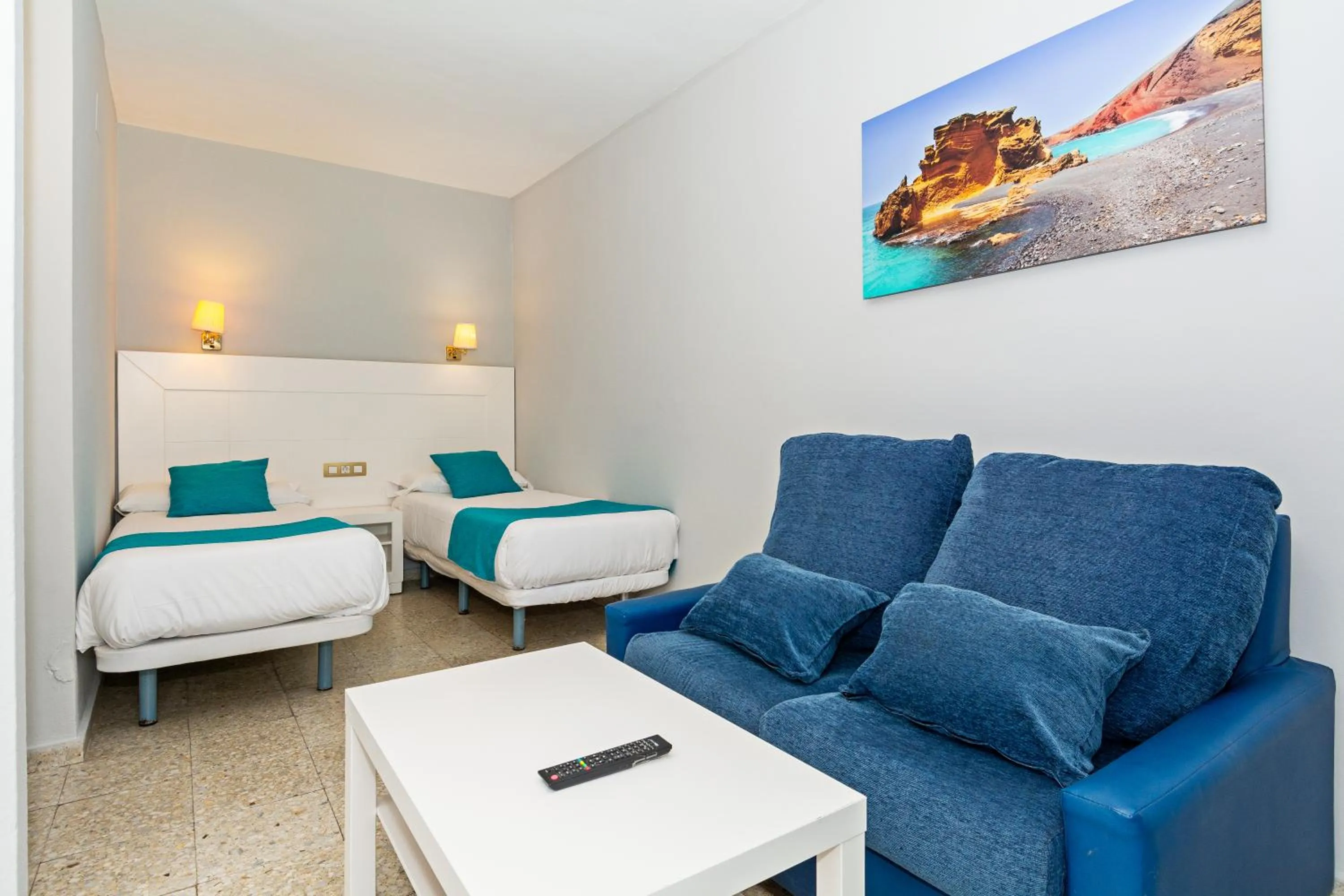 Bed in Apartamentos Panorama Adults Only