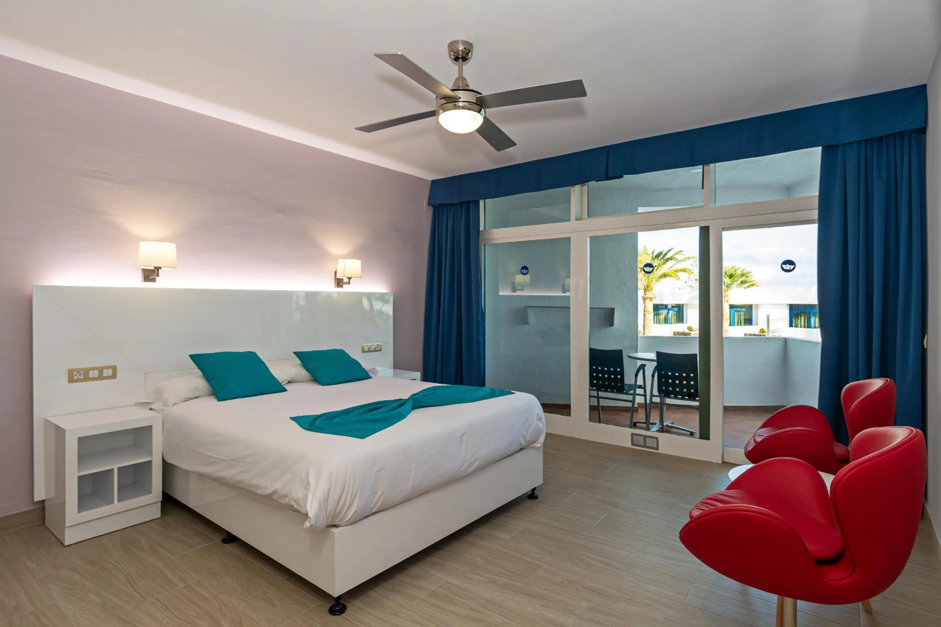 Bedroom, Bed in Apartamentos Panorama Adults Only