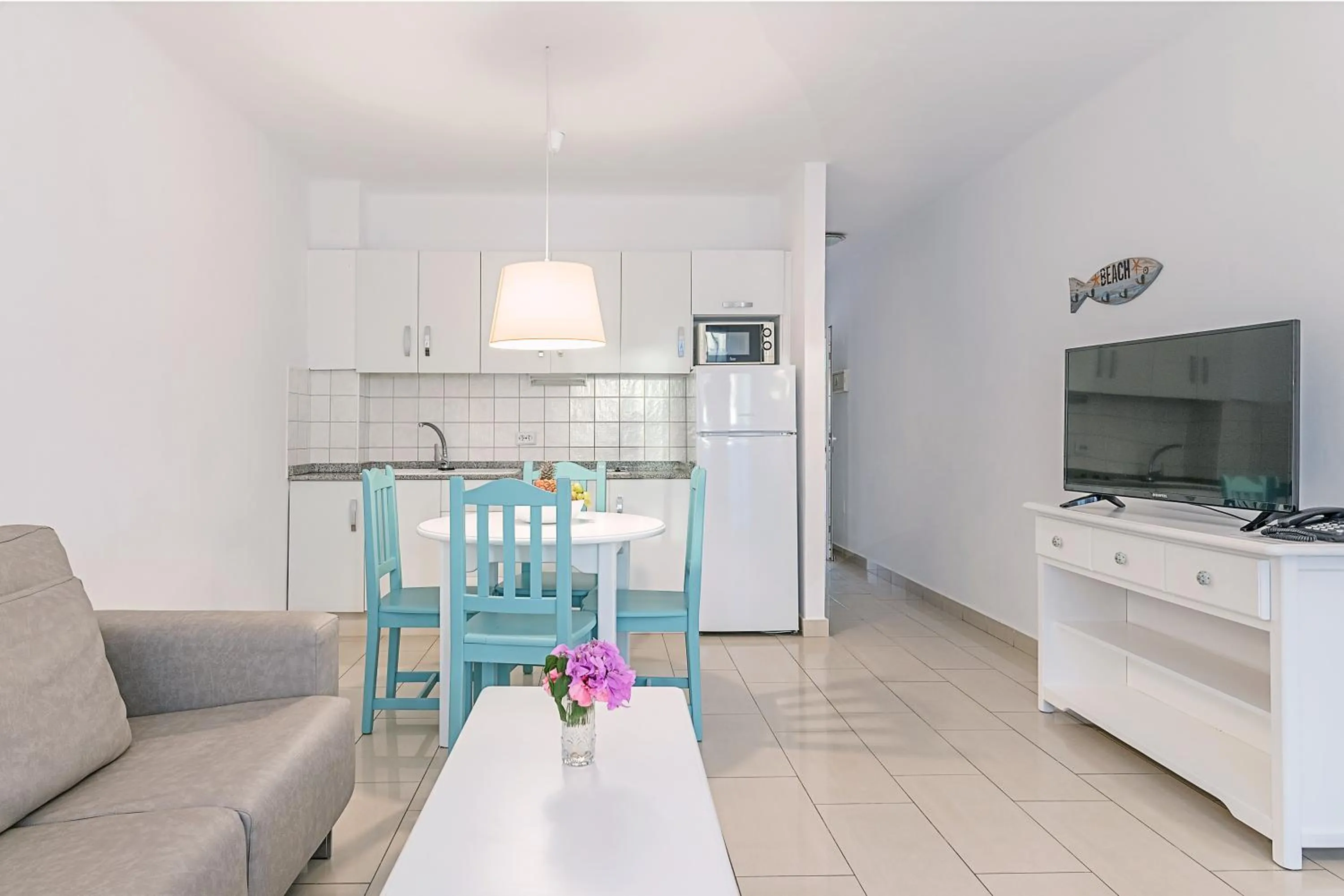 Living room in Apartamentos Parque Tropical en Lanzarote