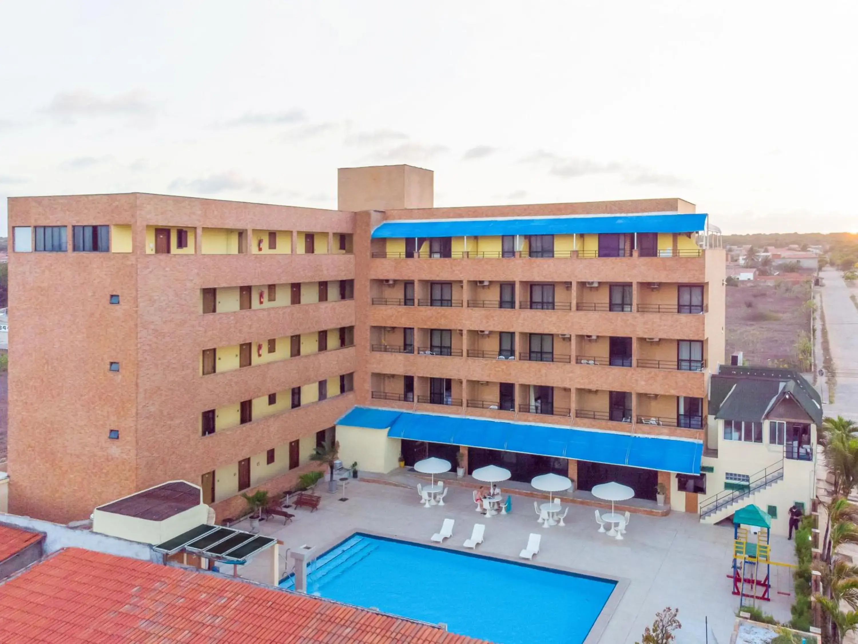 Bird's eye view in Golden Beach Hotel Bird's eye view in Golden Beach Hotel