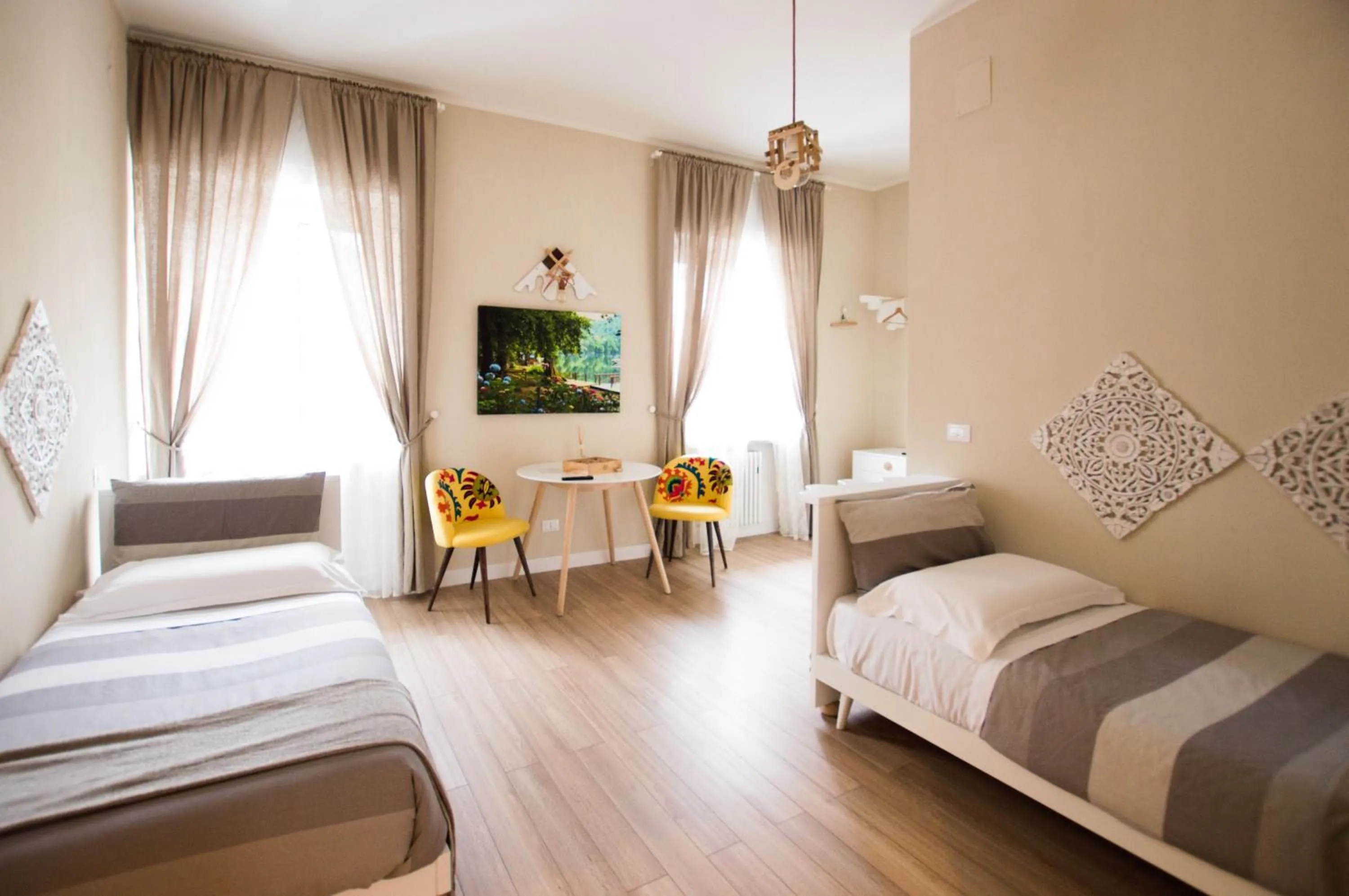 Twin Room - single occupancy in Leucos