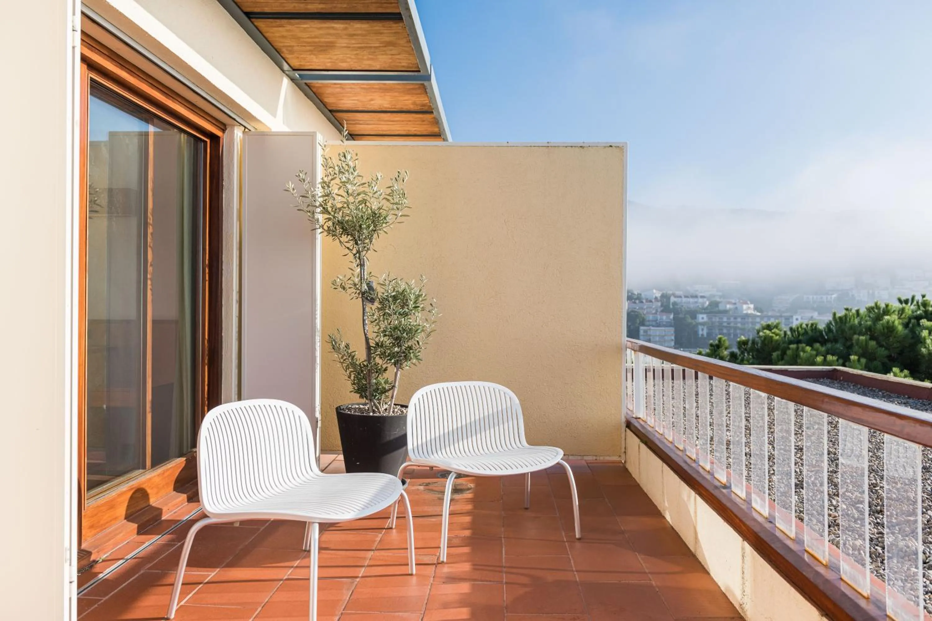 Balcony/Terrace in Almadraba Park Hotel