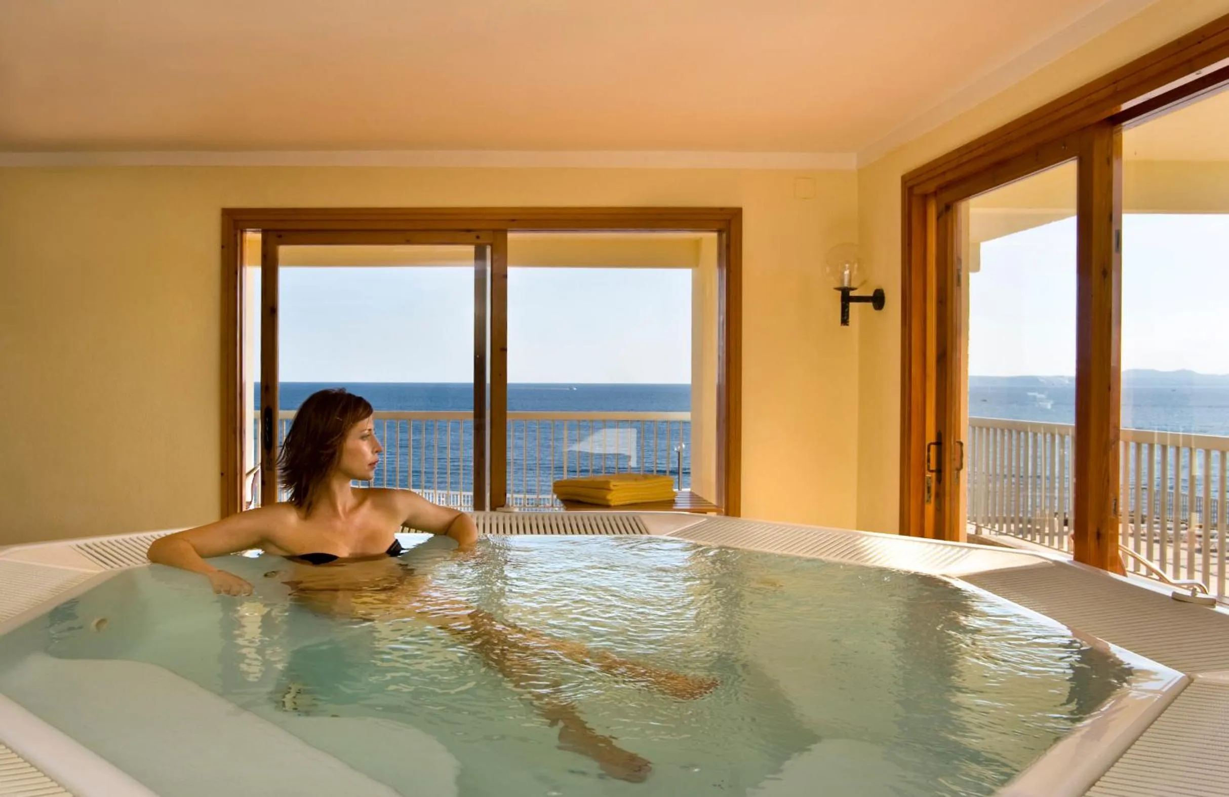 Sauna in Almadraba Park Hotel