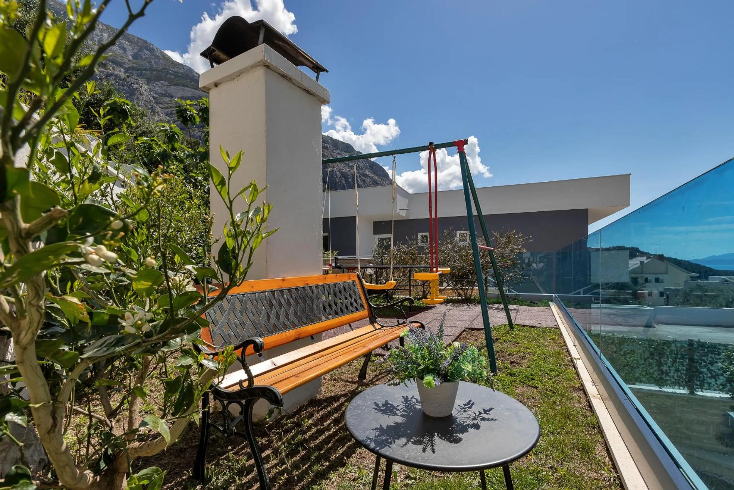 Garden in Villa Afrodita