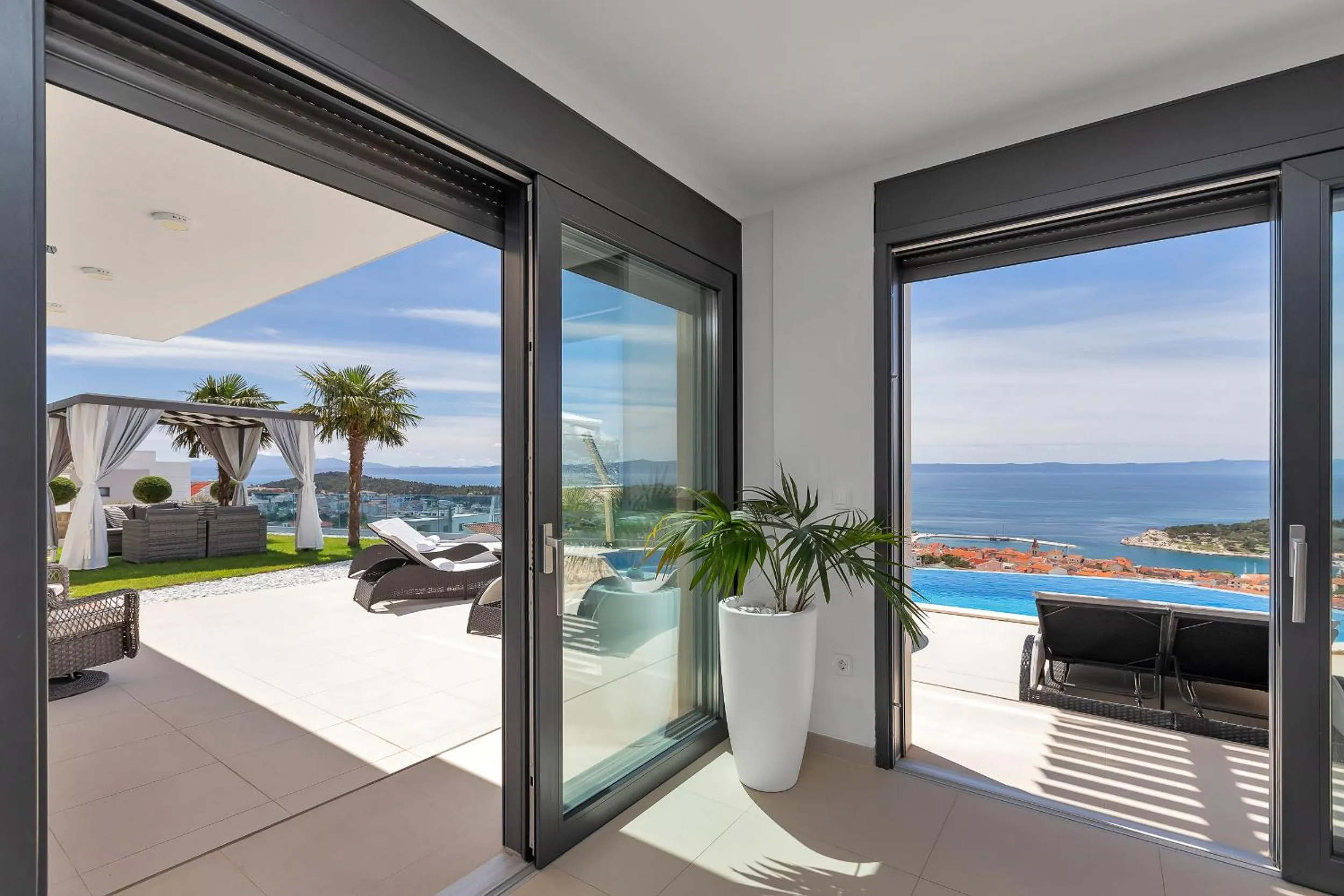 Balcony/Terrace in Villa Afrodita