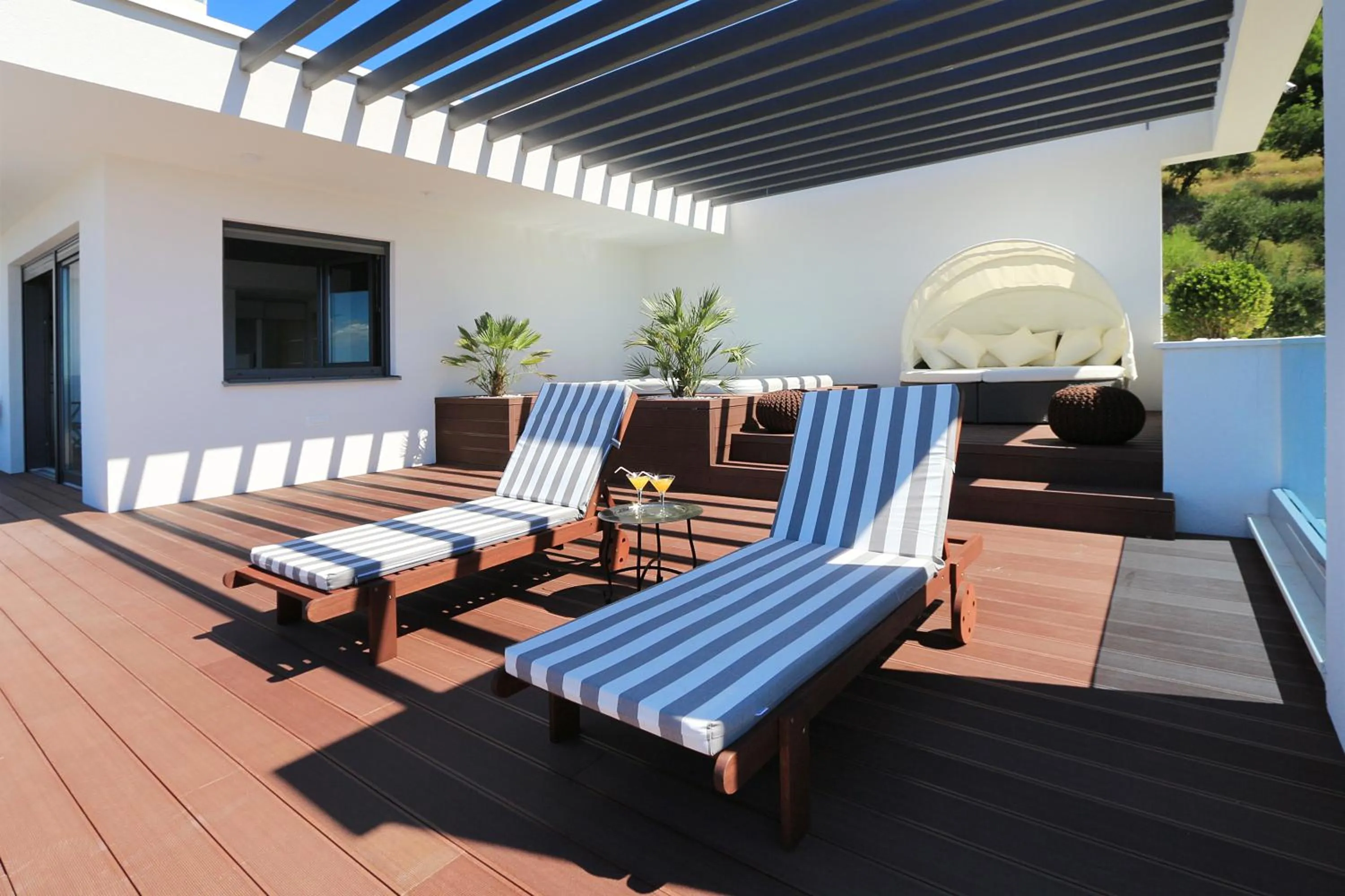 Balcony/Terrace in Villa Afrodita